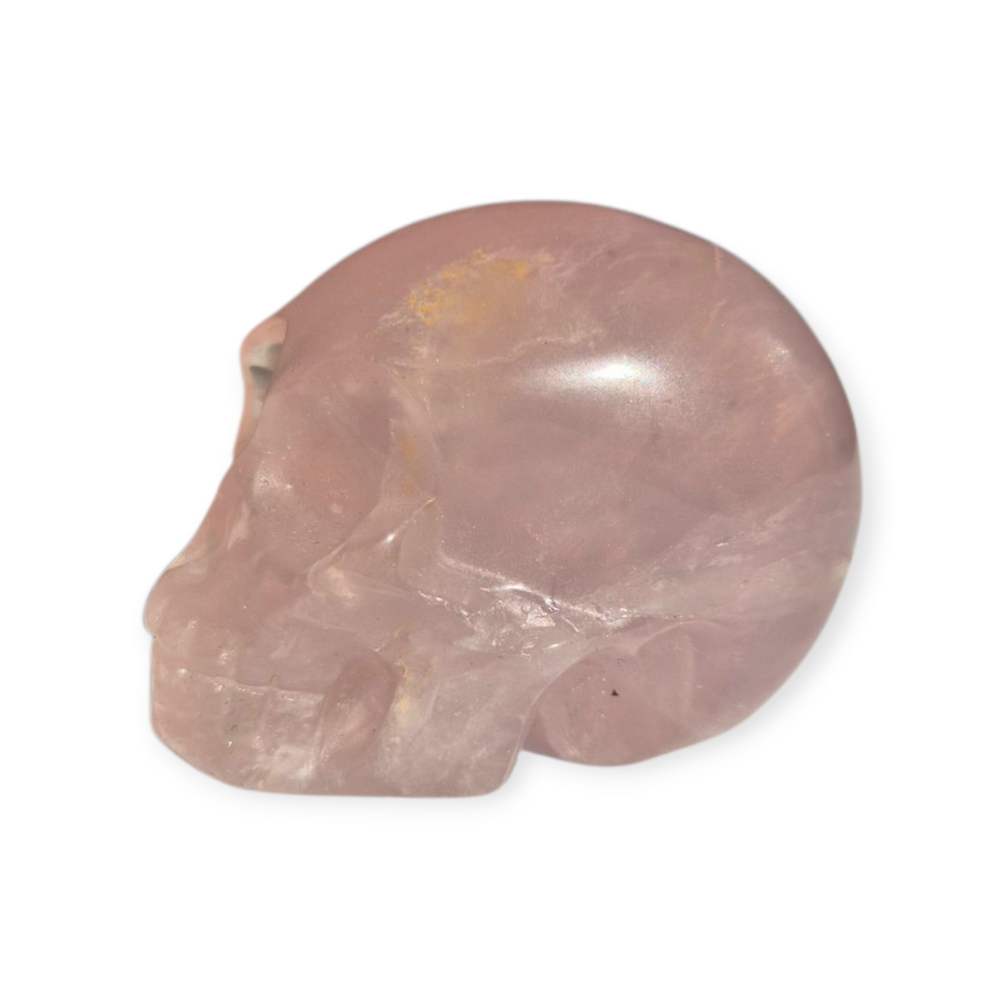 Crystals - Rose Quartz Skull (with Star)