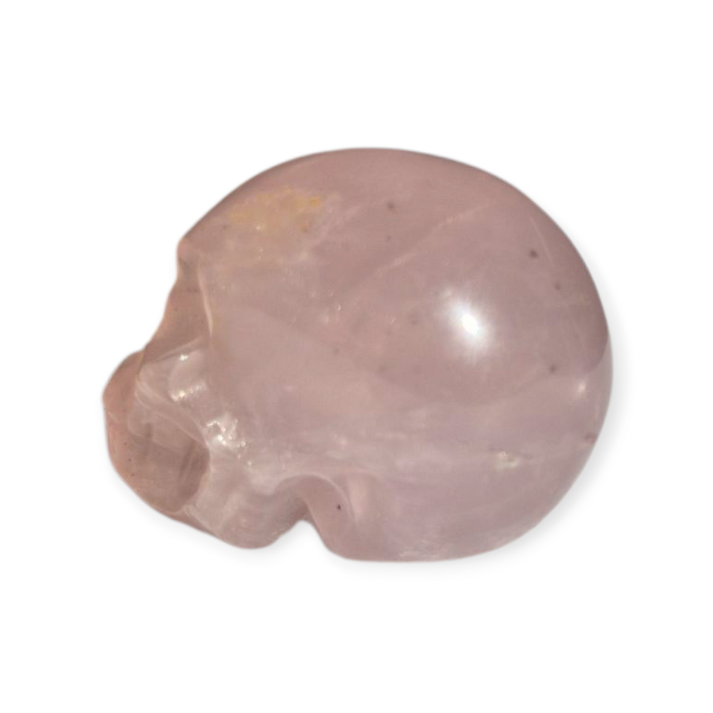 Crystals - Rose Quartz Skull (with Star)