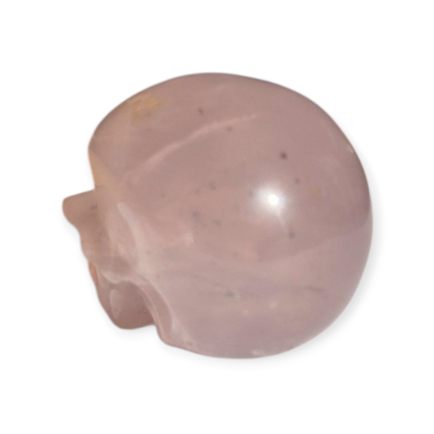 Crystals - Rose Quartz Skull (with Star)