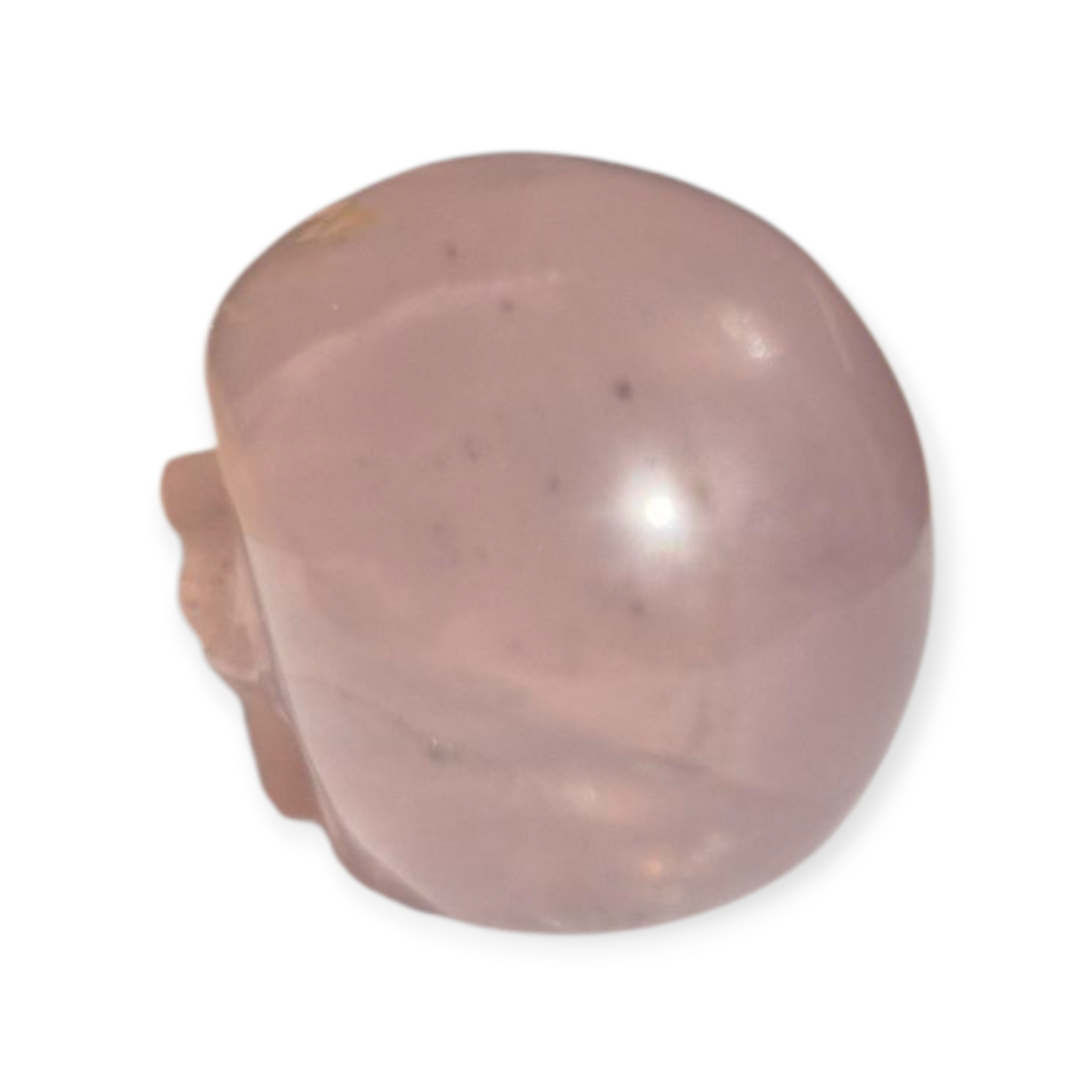 Crystals - Rose Quartz Skull (with Star)