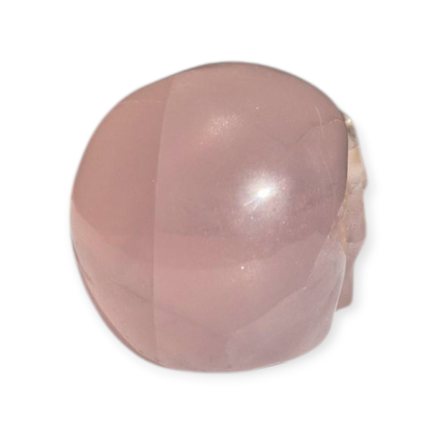 Crystals - Rose Quartz Skull (with Star)