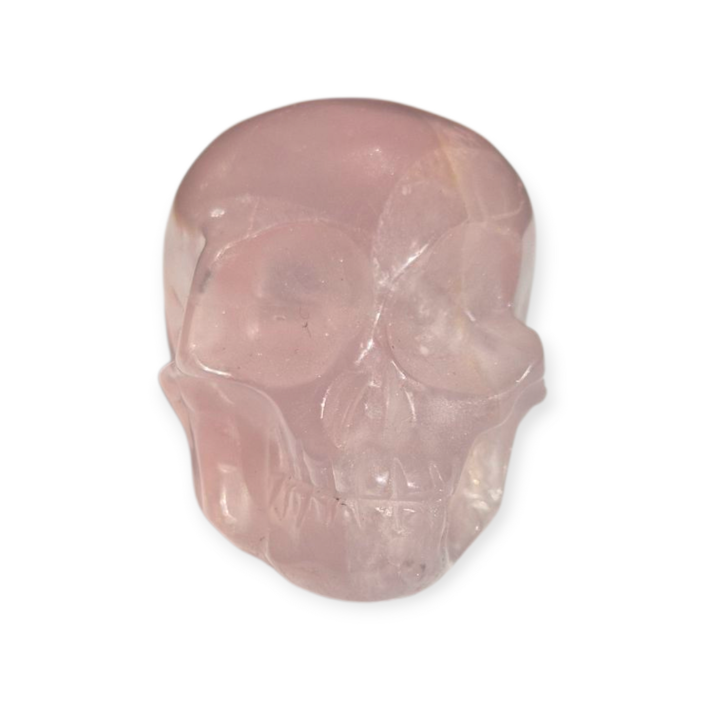 Crystals - Rose Quartz Skull (with Star)