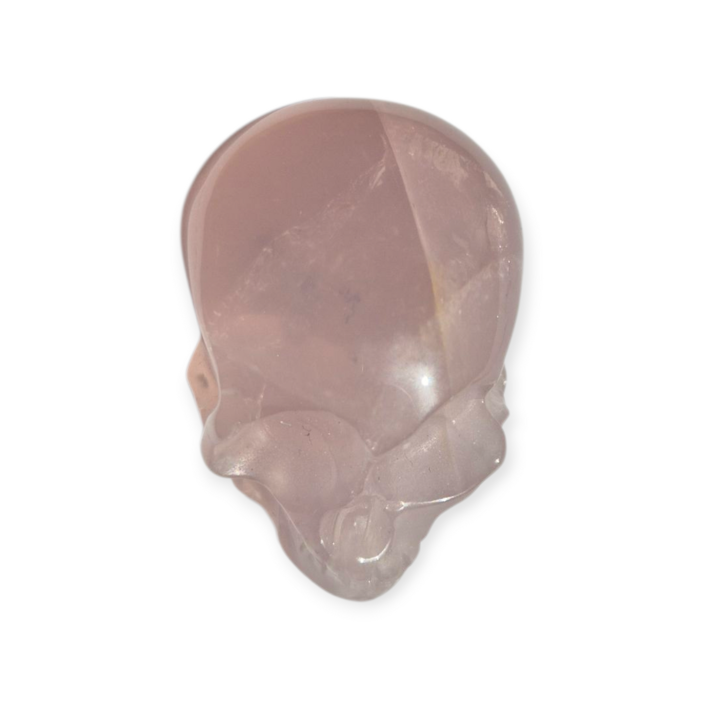 Crystals - Rose Quartz Skull (with Star)