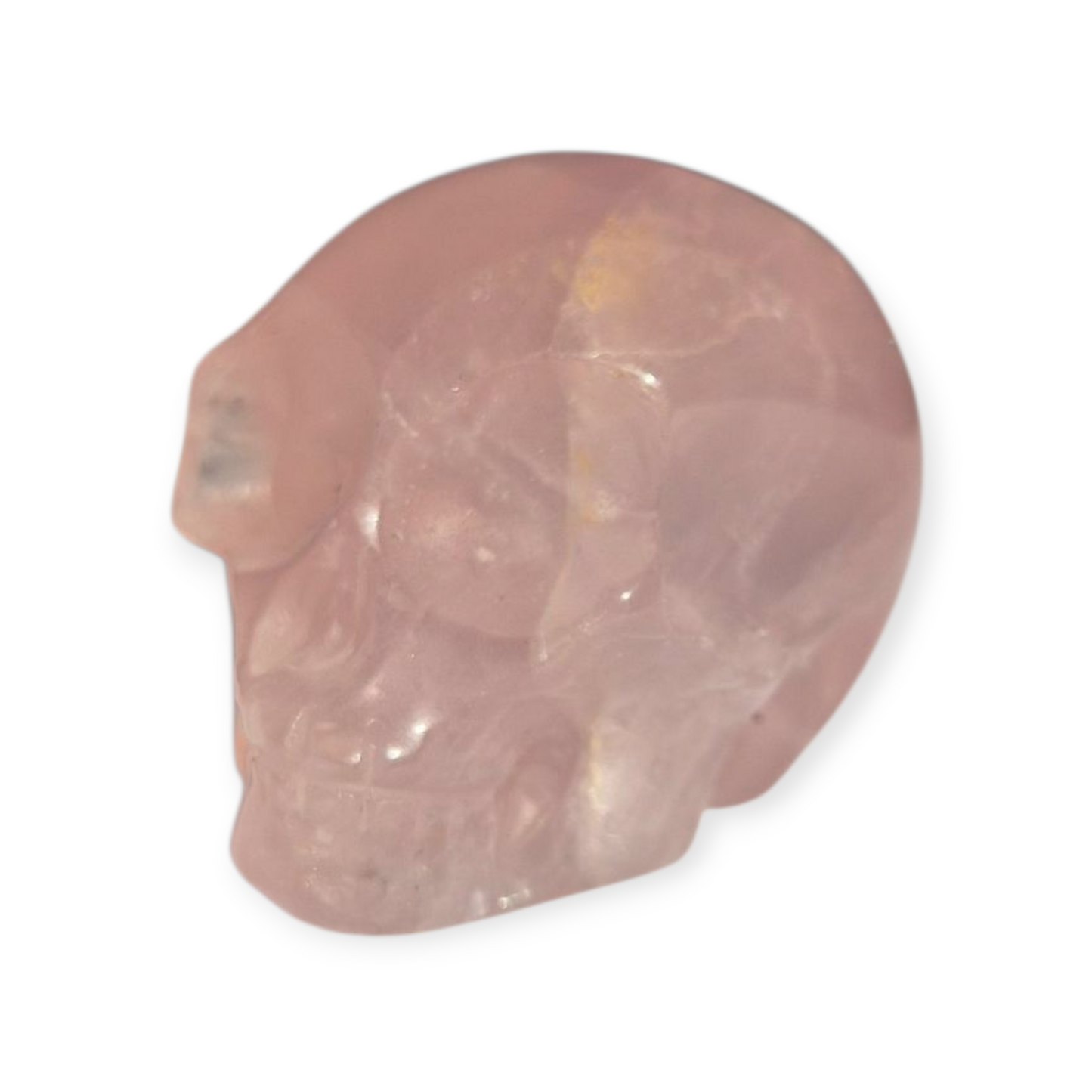 Crystals - Rose Quartz Skull (with Star)