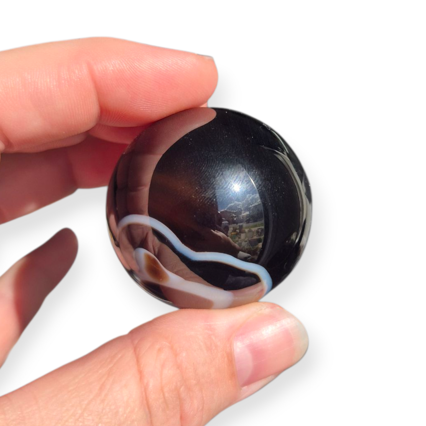 Crystals - Sardonyx Sphere