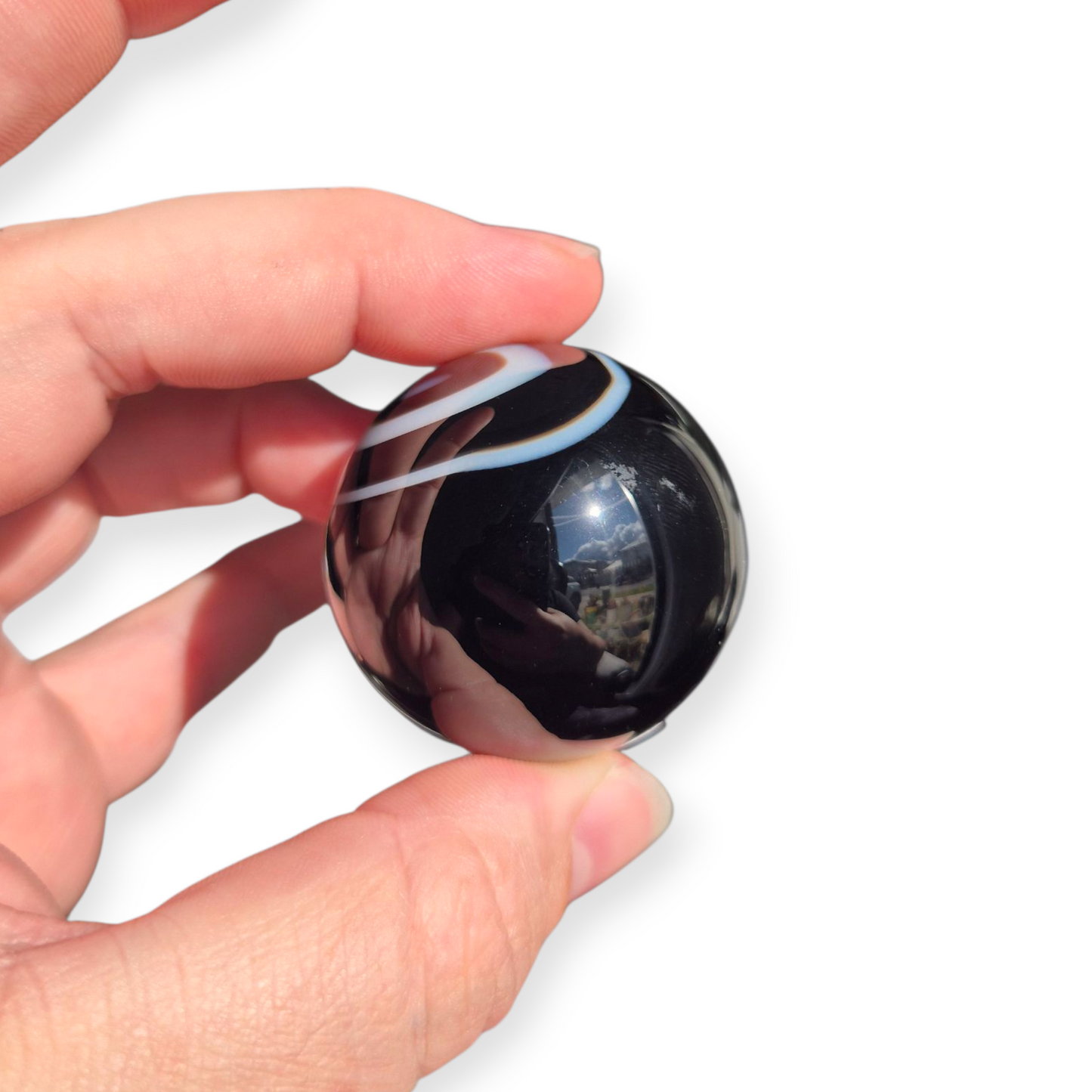 Crystals - Sardonyx Sphere