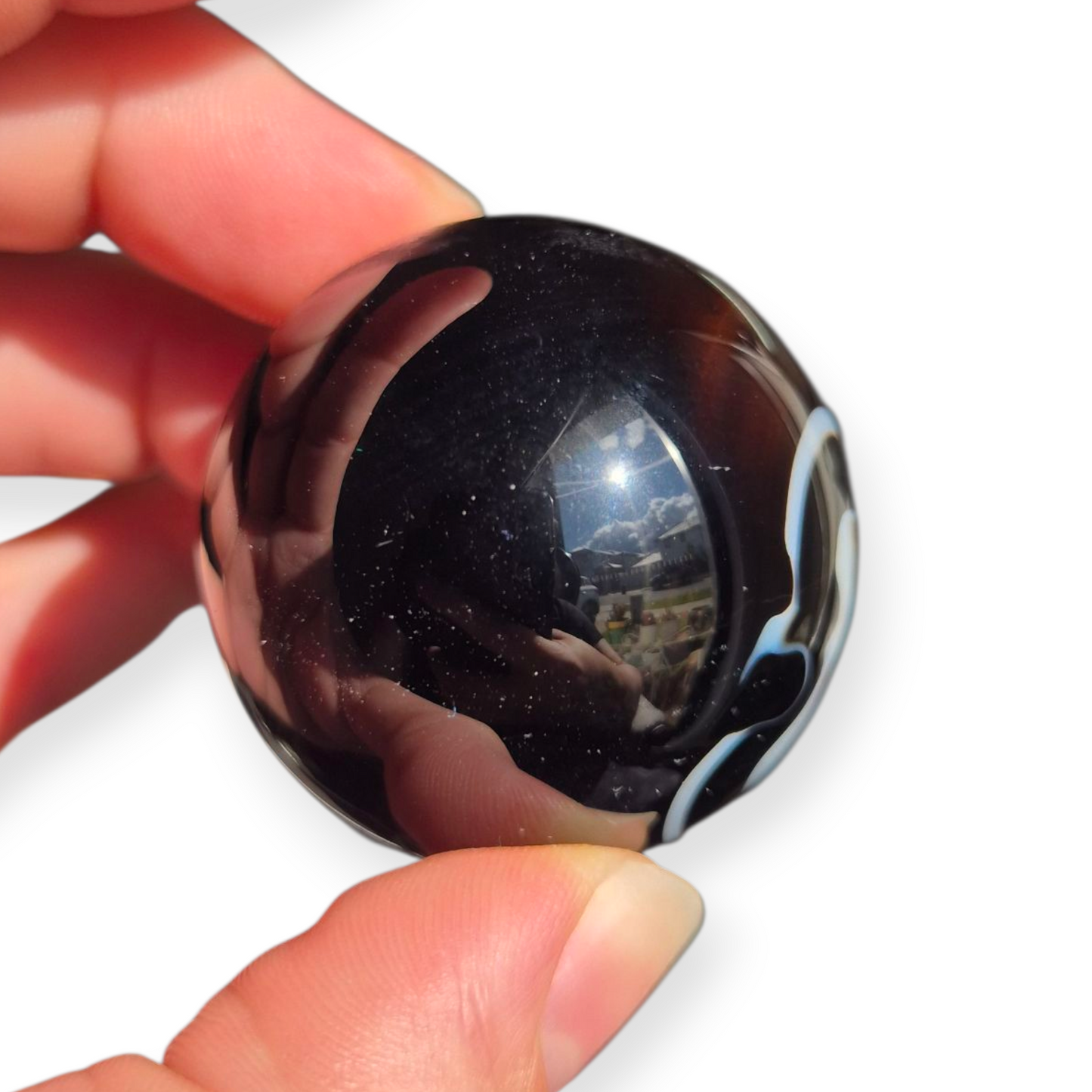Crystals - Sardonyx Sphere
