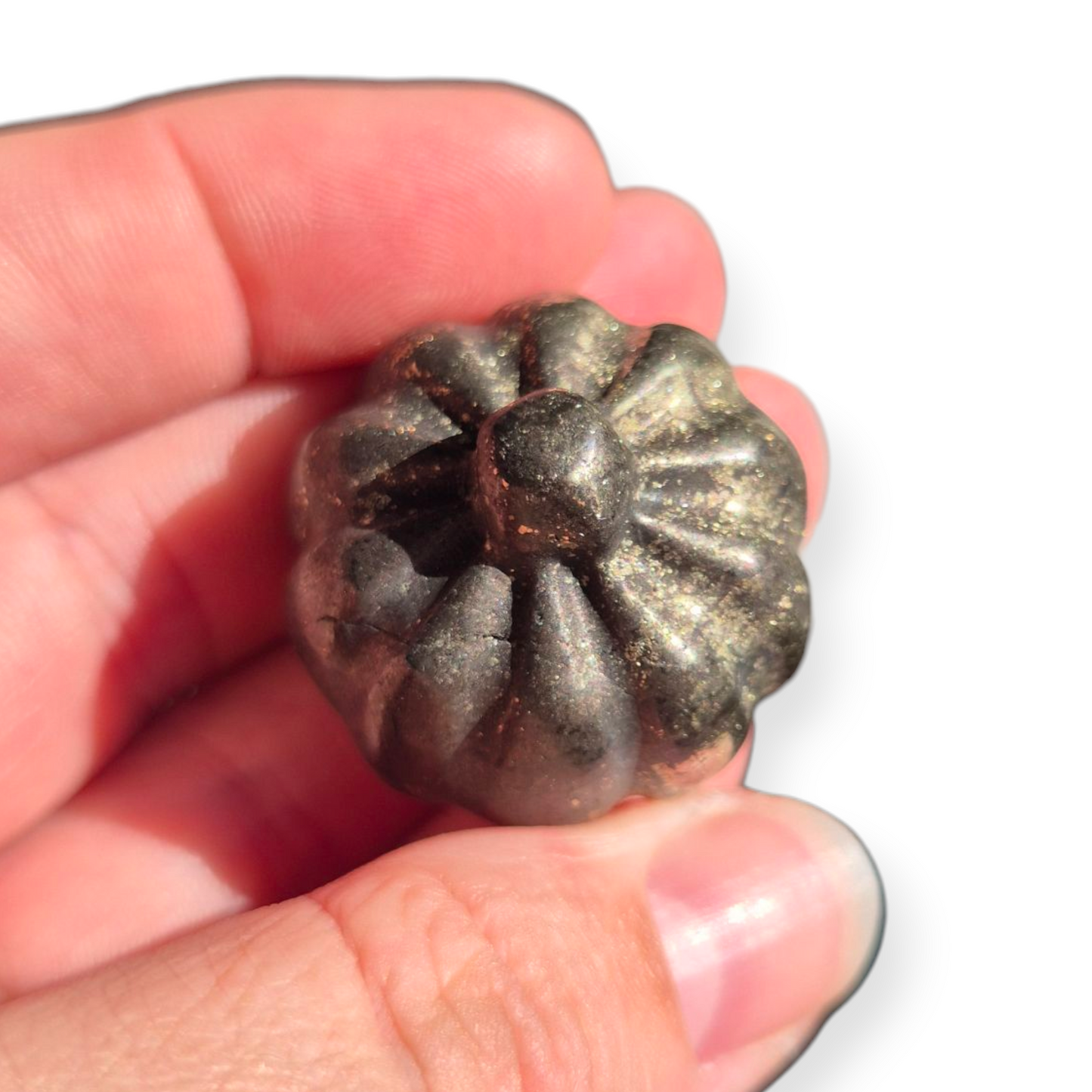 Crystals - Pyrite Pumpkin