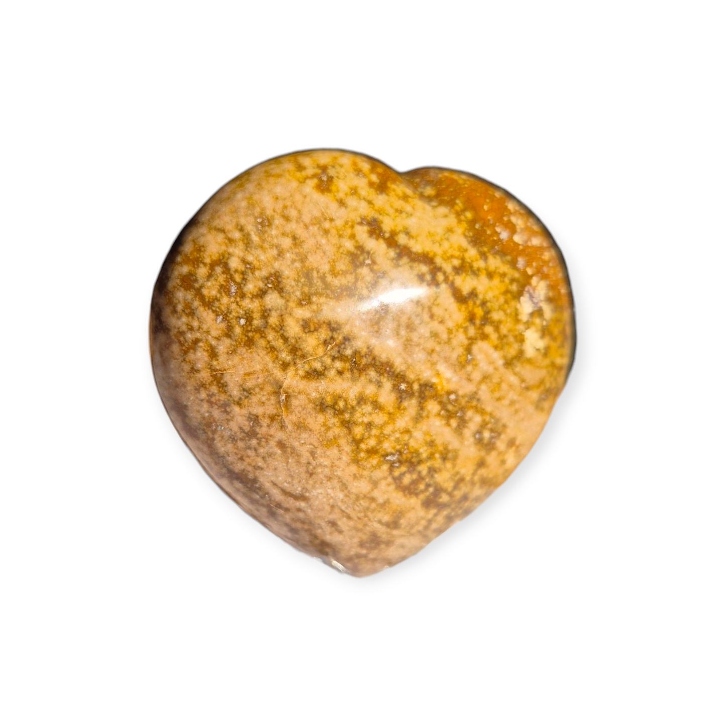 Crystals - Ocean Jasper Polished Heart