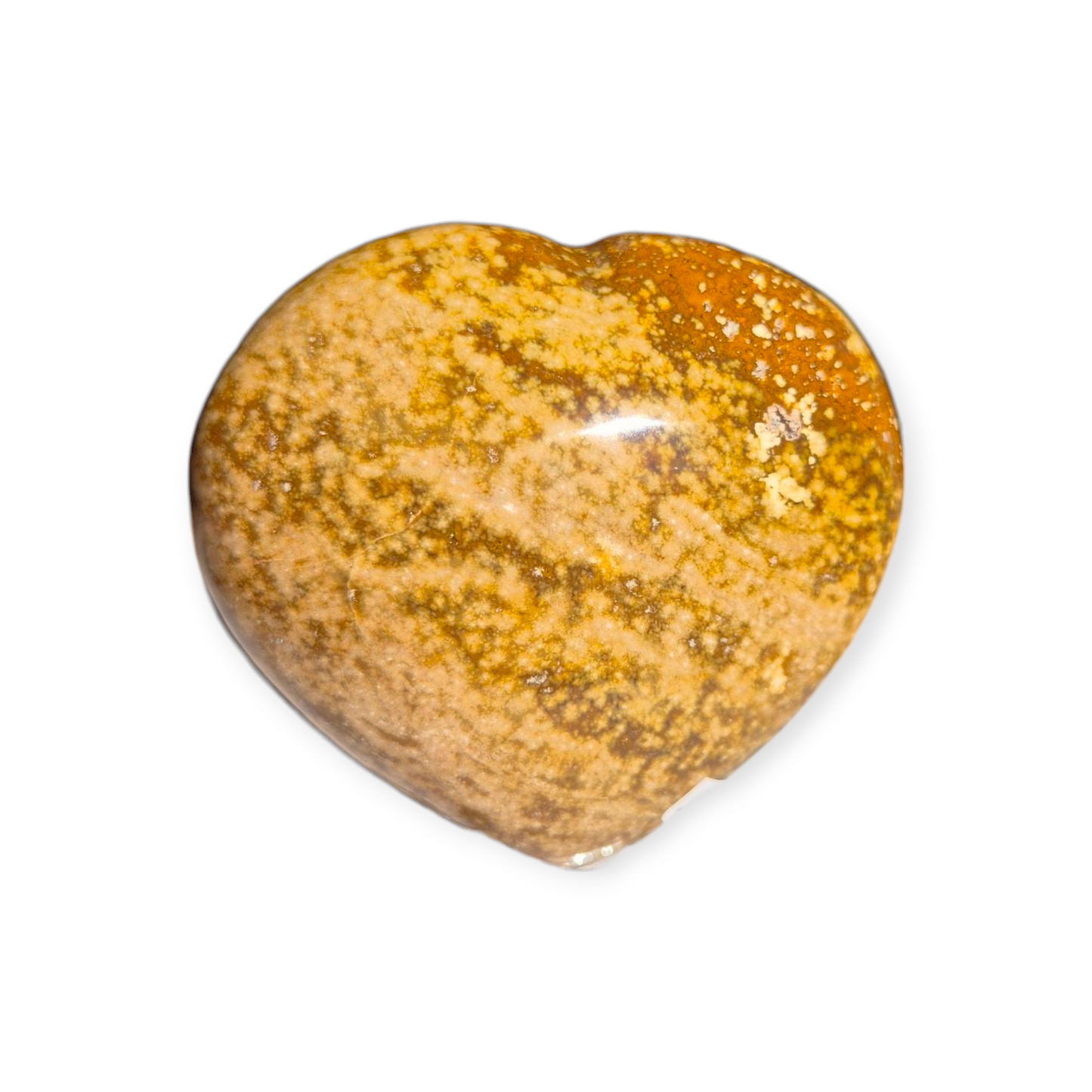Crystals - Ocean Jasper Polished Heart
