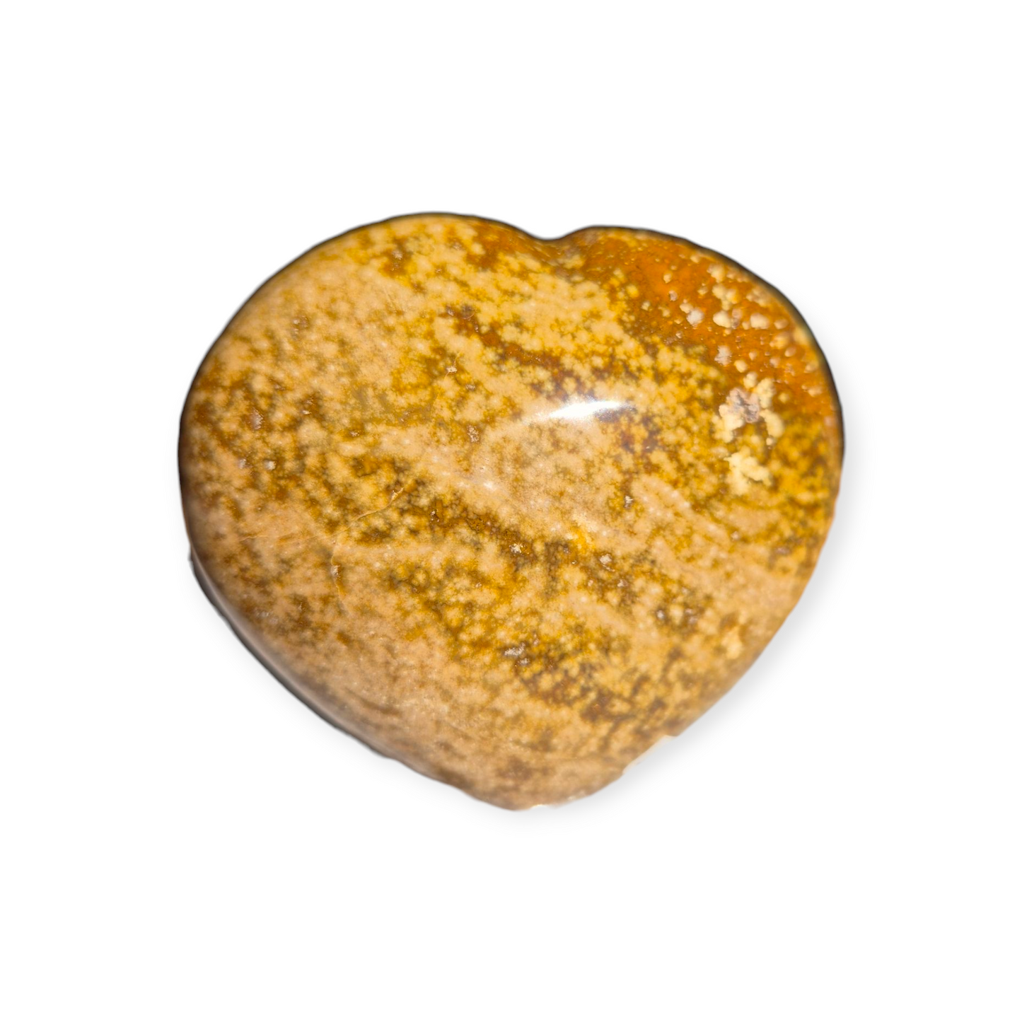 Crystals - Ocean Jasper Polished Heart