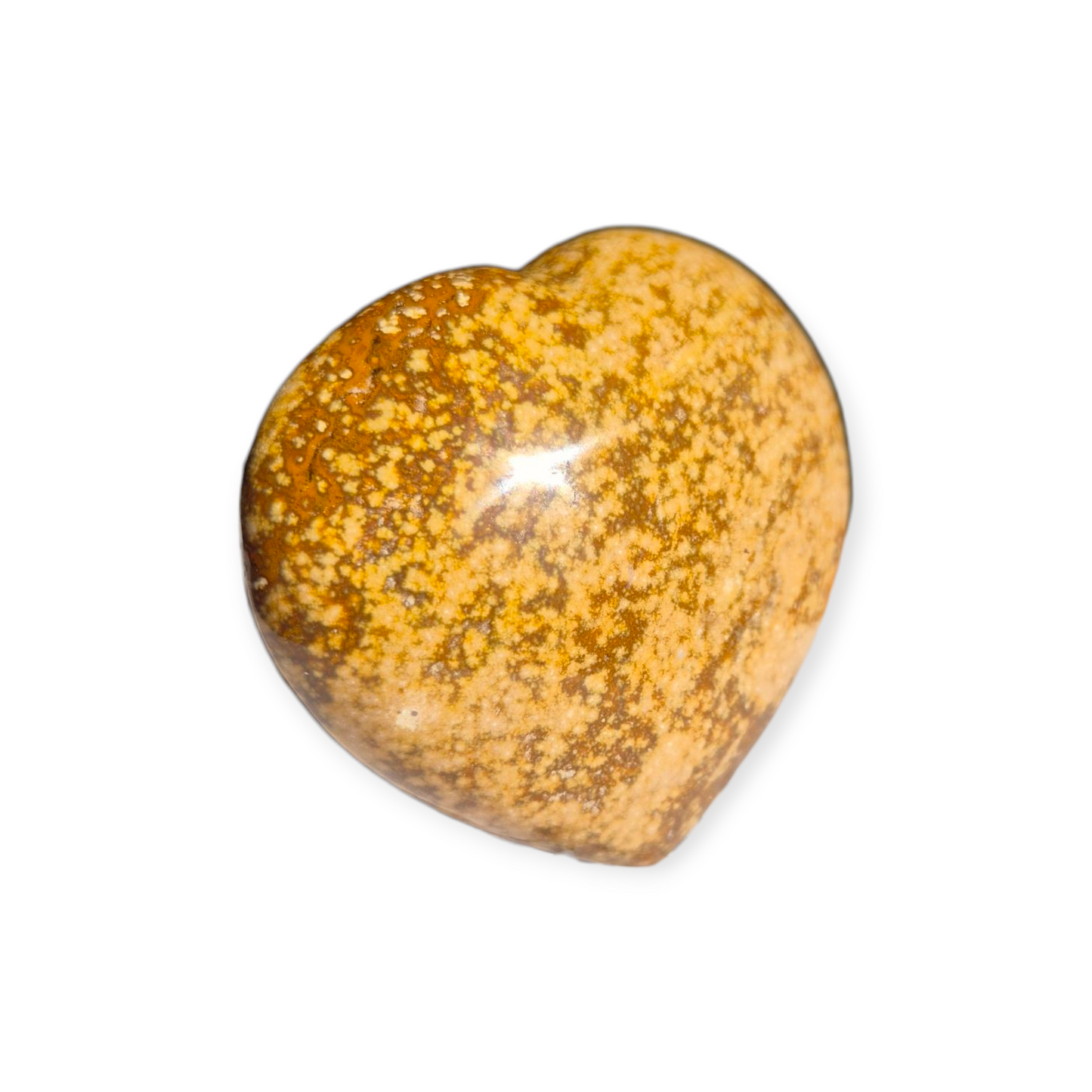 Crystals - Ocean Jasper Polished Heart