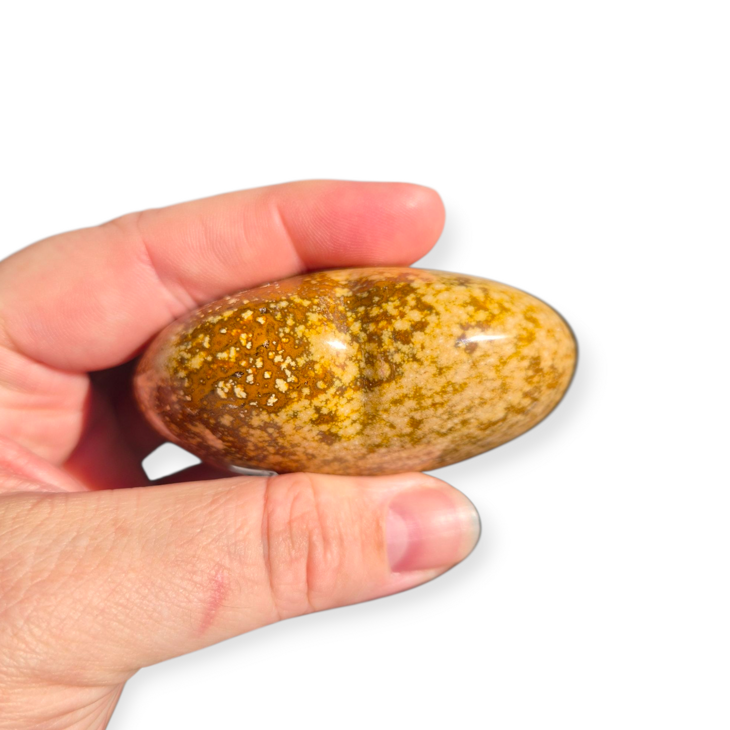 Crystals - Ocean Jasper Polished Heart