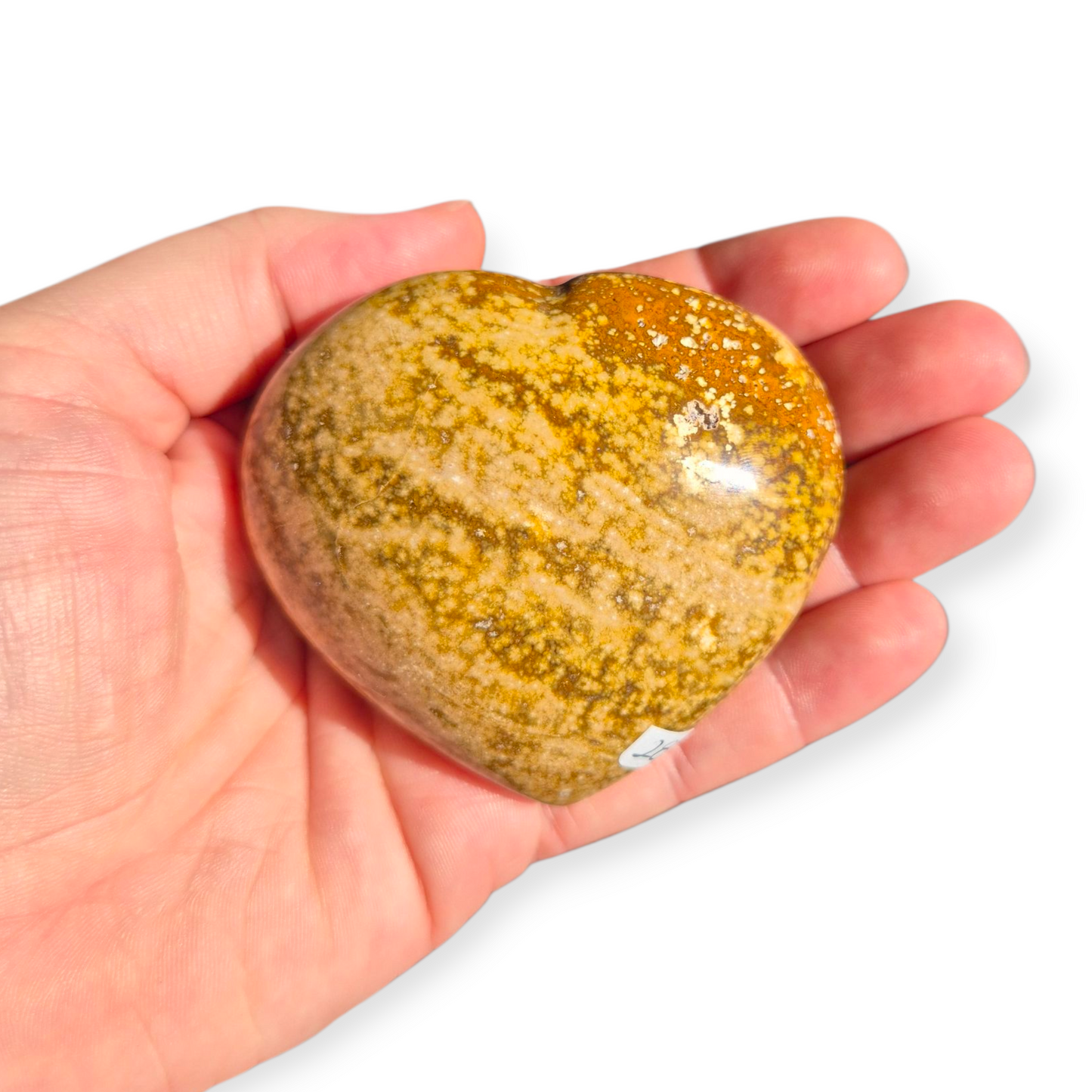 Crystals - Ocean Jasper Polished Heart