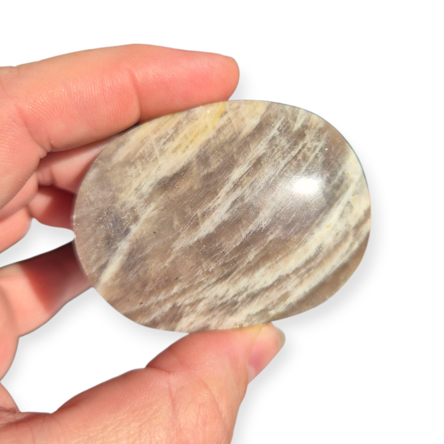 Crystals - Sunstone-Moonstone Palmstones