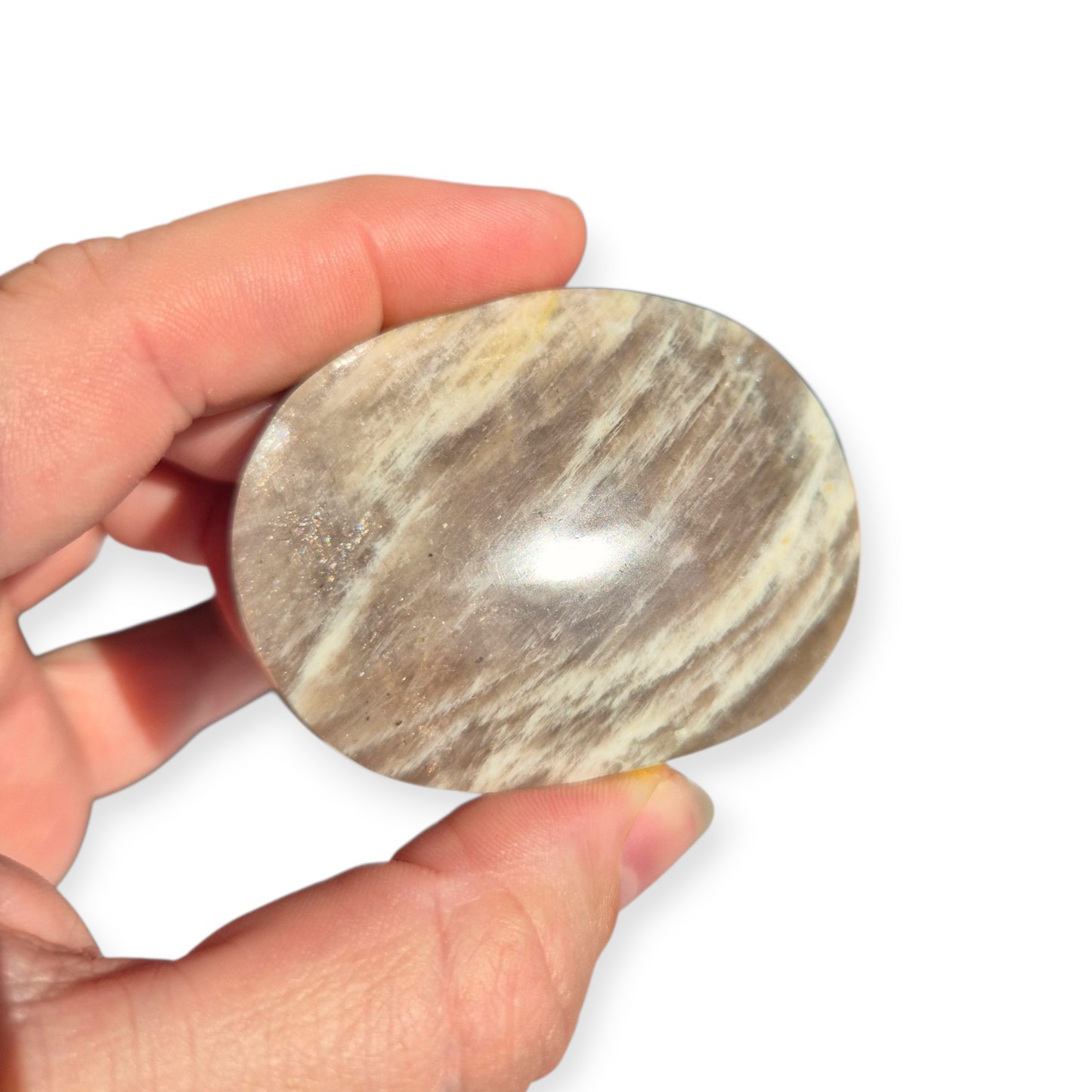Crystals - Sunstone-Moonstone Palmstones