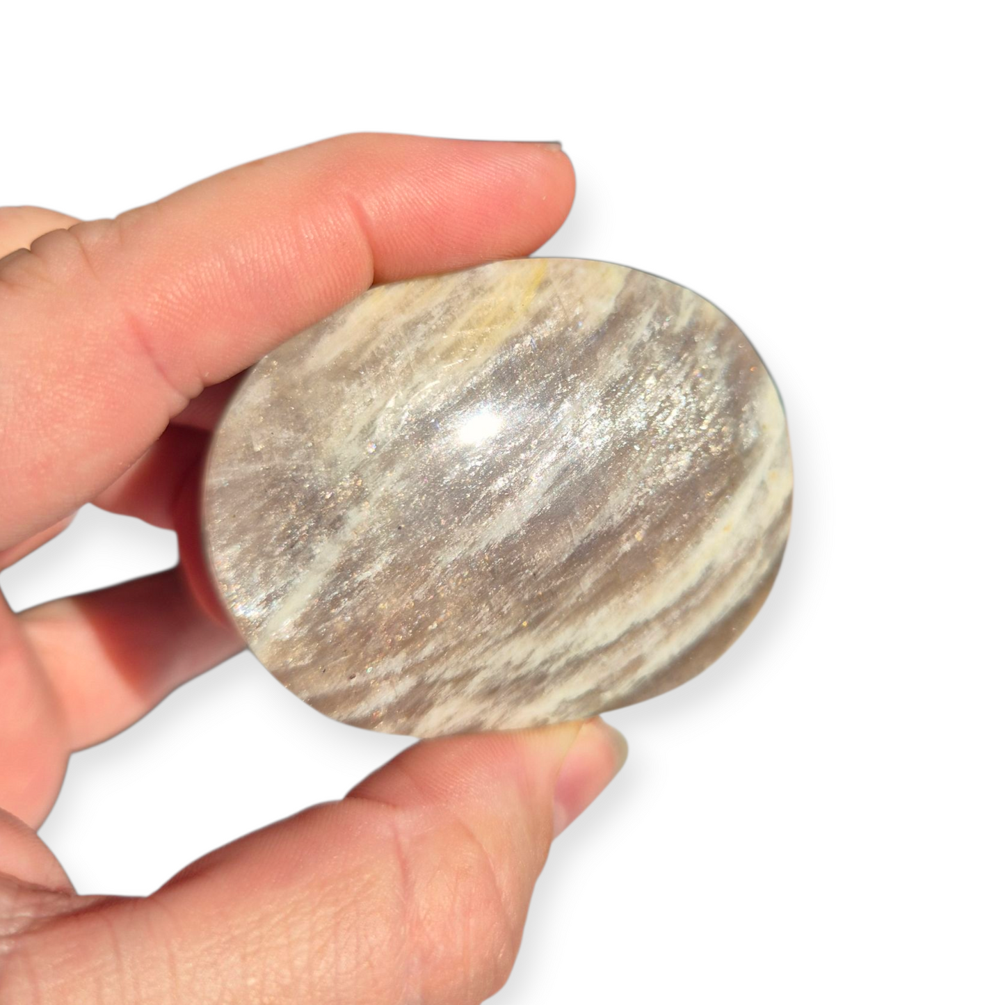 Crystals - Sunstone-Moonstone Palmstones