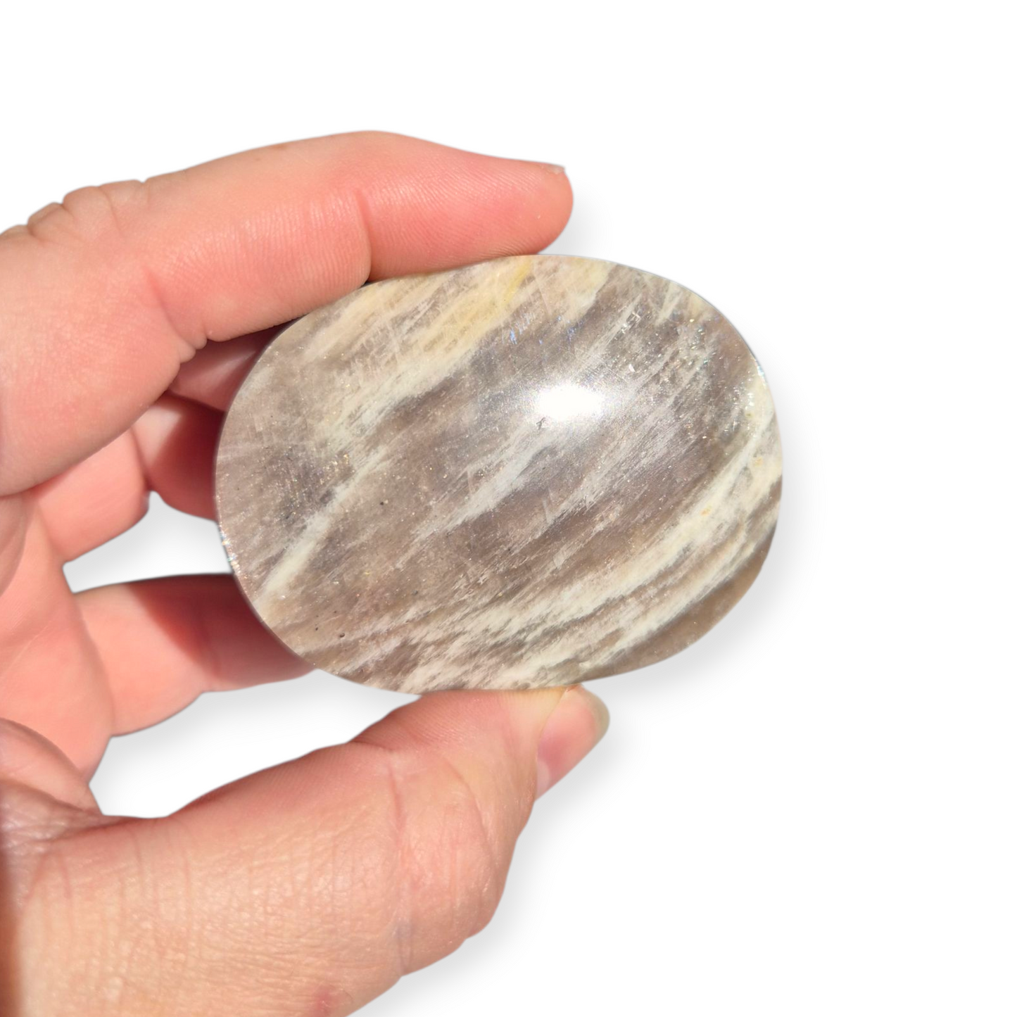Crystals - Sunstone-Moonstone Palmstones