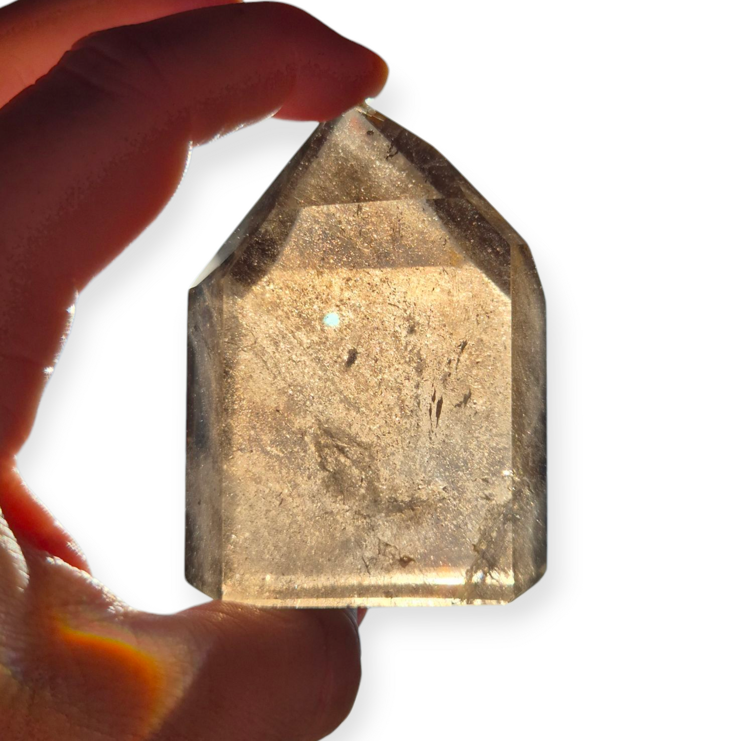 Crystals - Smoky Quartz Polished Generator/Tower