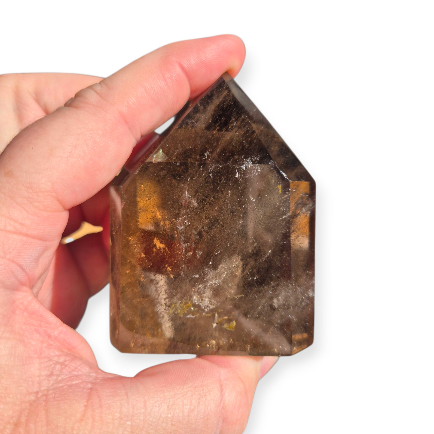Crystals - Smoky Quartz Polished Generator/Tower