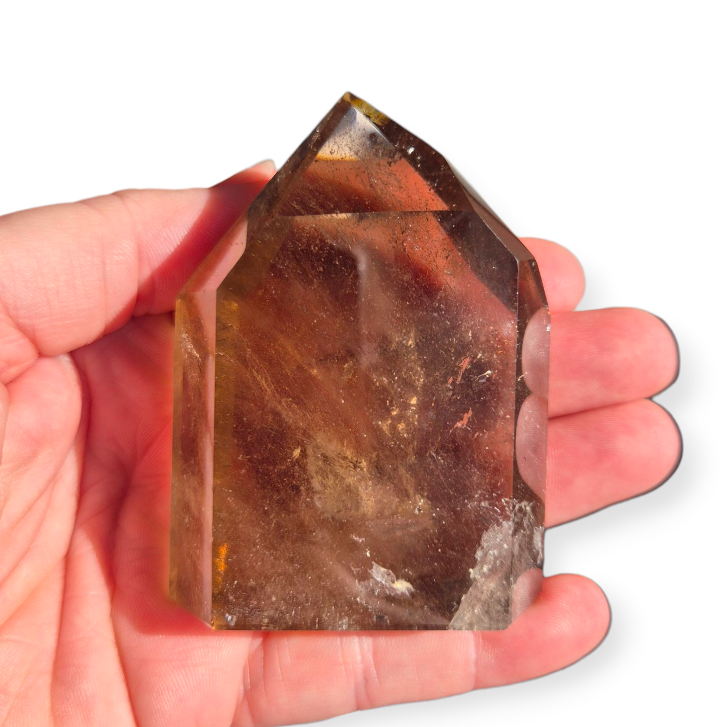 Crystals - Smoky Quartz Polished Generator/Tower