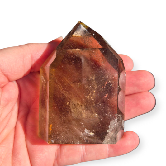 Crystals - Smoky Quartz Polished Generator/Tower