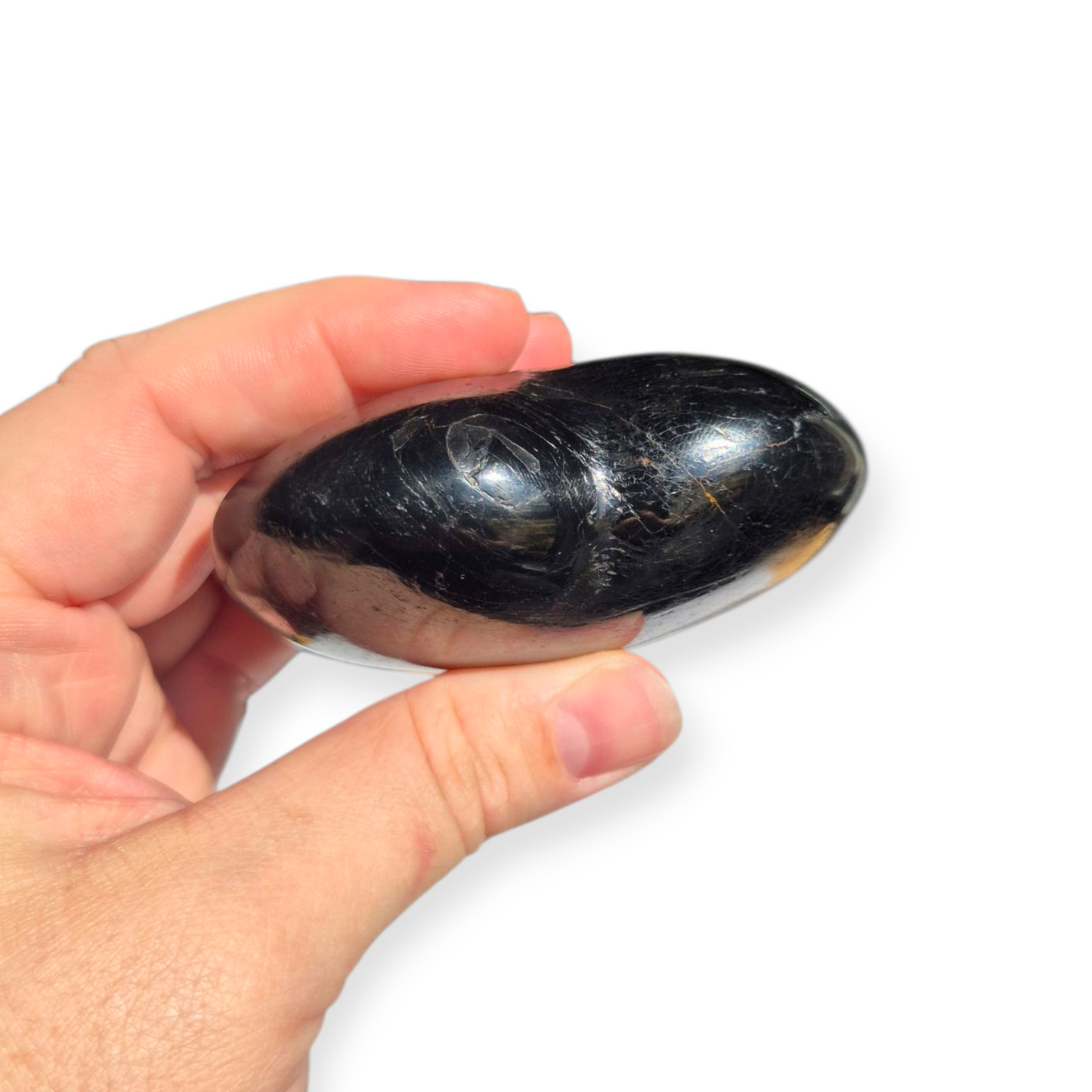 Crystals - Black Tourmaline Polished Heart