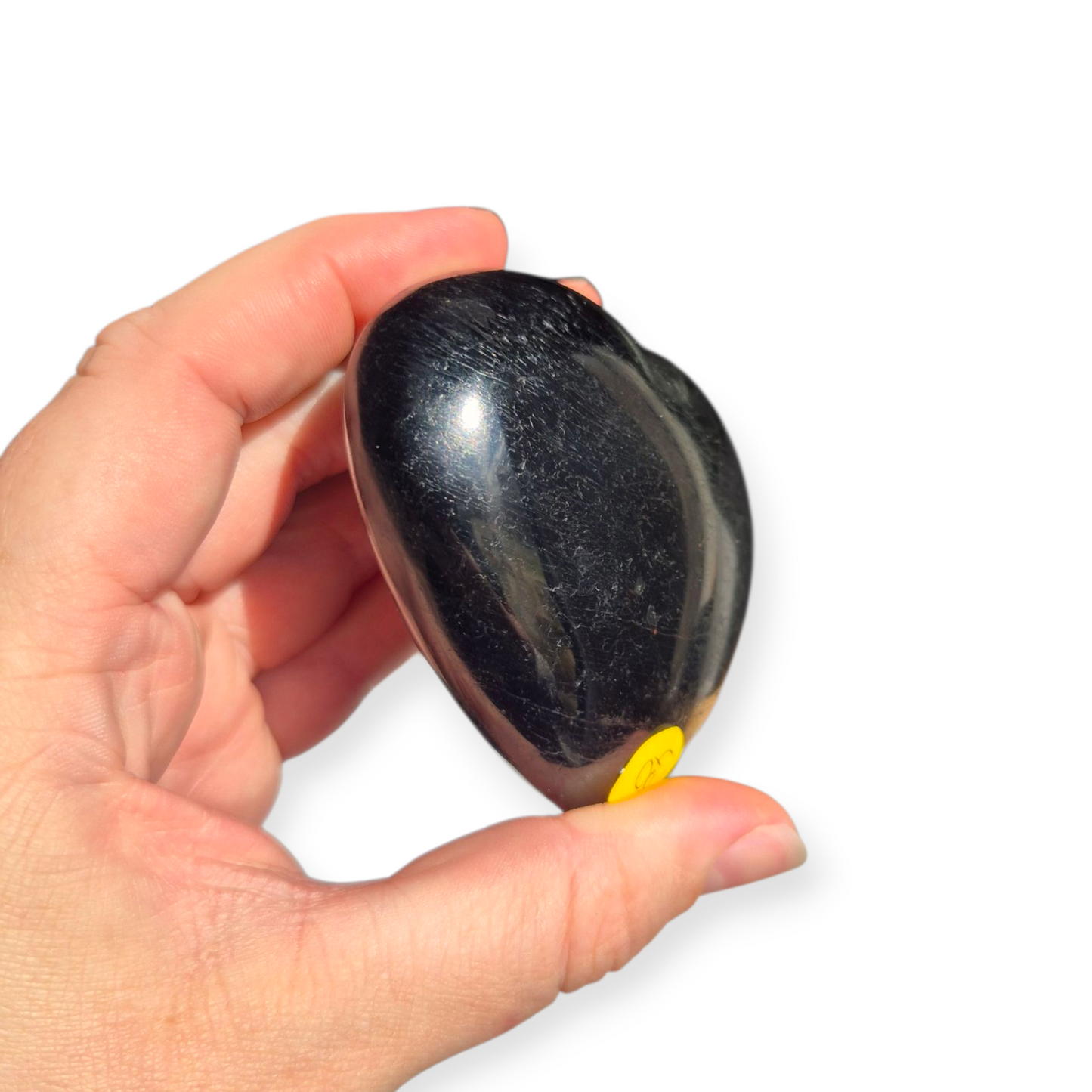 Crystals - Black Tourmaline Polished Heart