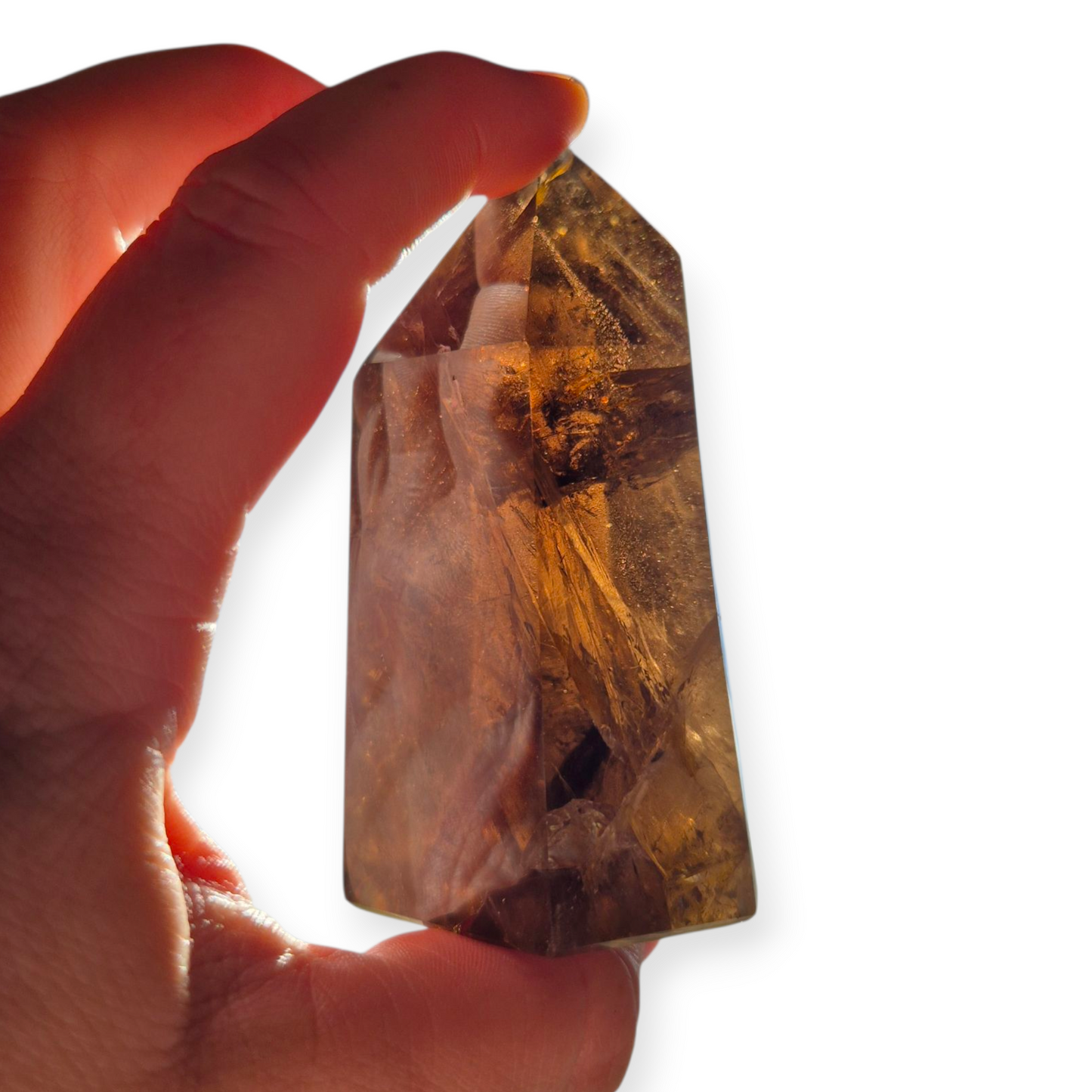 Crystals - Smoky Quartz Polished Generator/Tower
