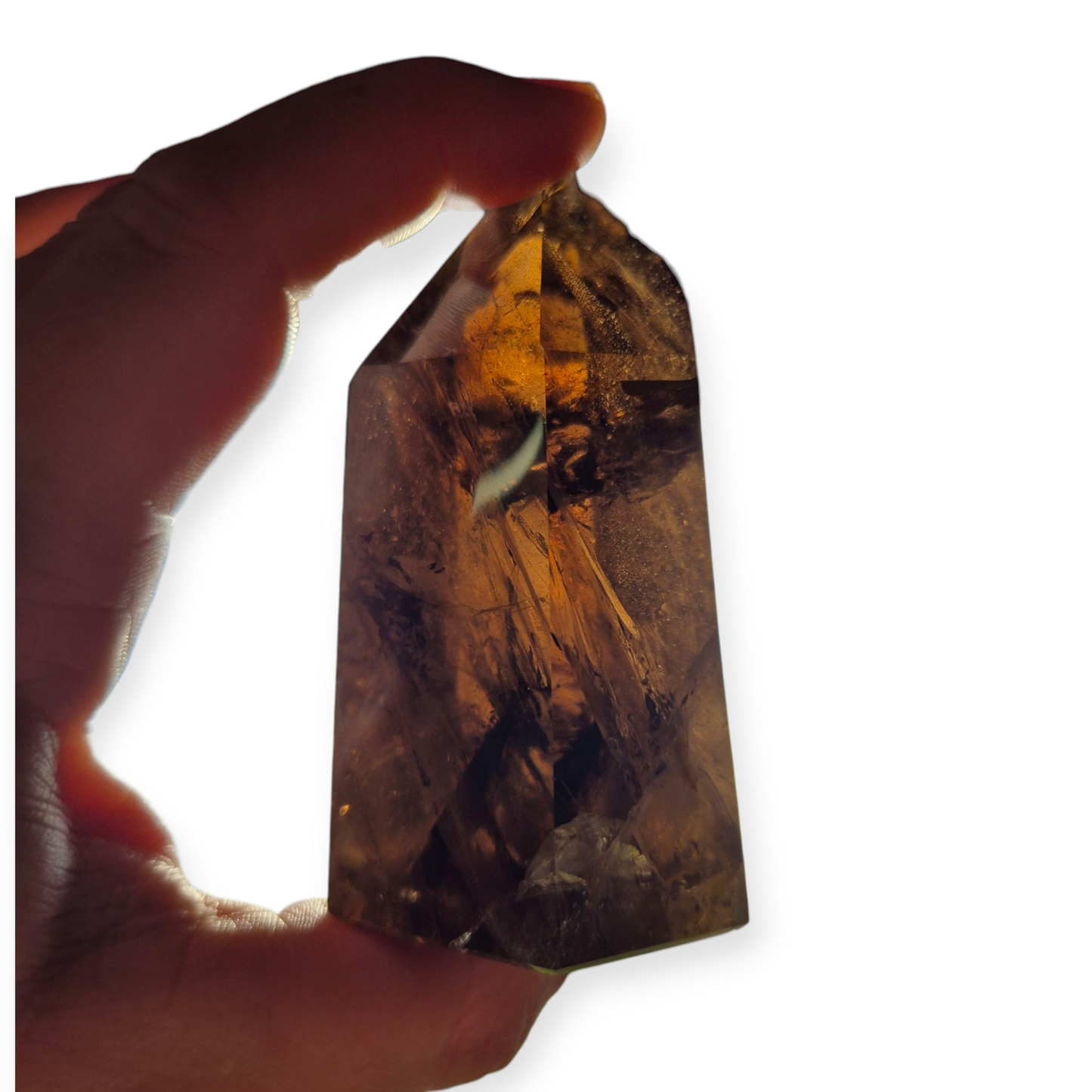 Crystals - Smoky Quartz Polished Generator/Tower