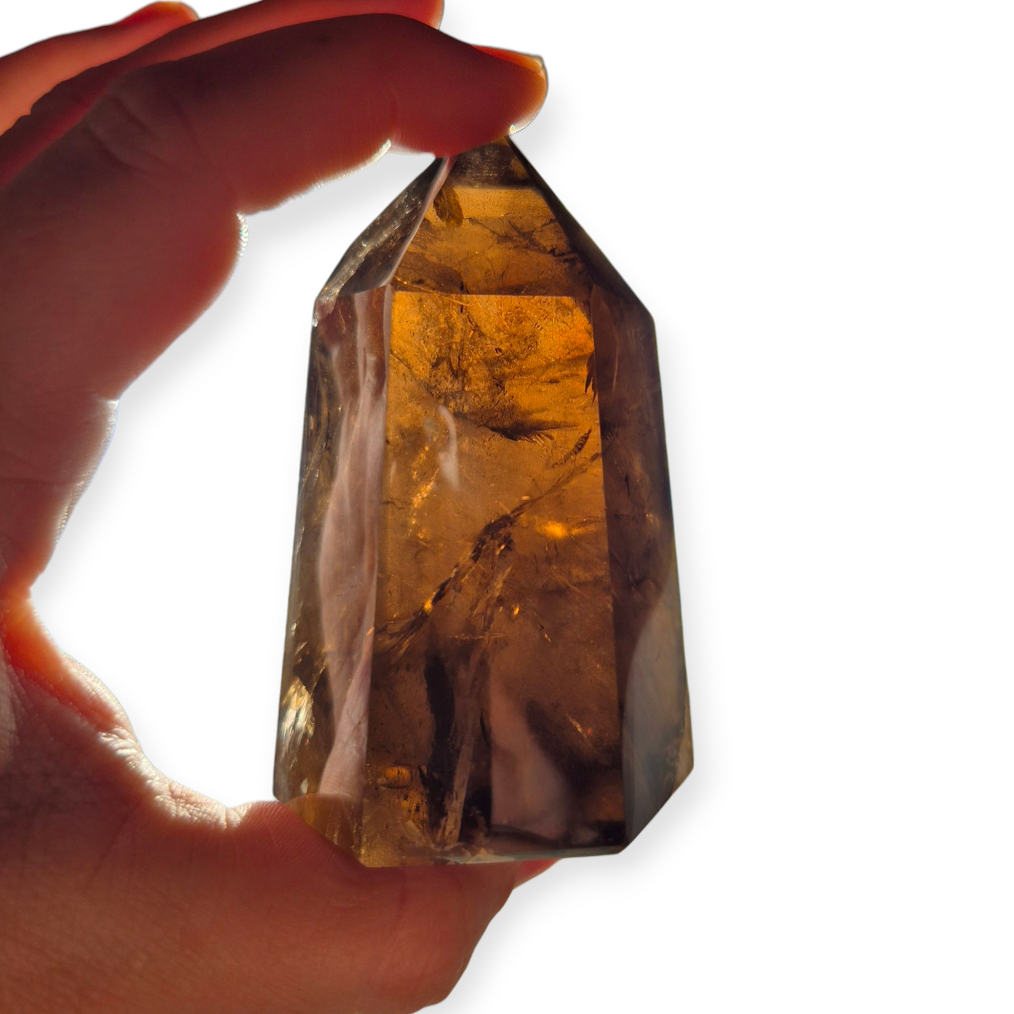 Crystals - Smoky Quartz Polished Generator/Tower