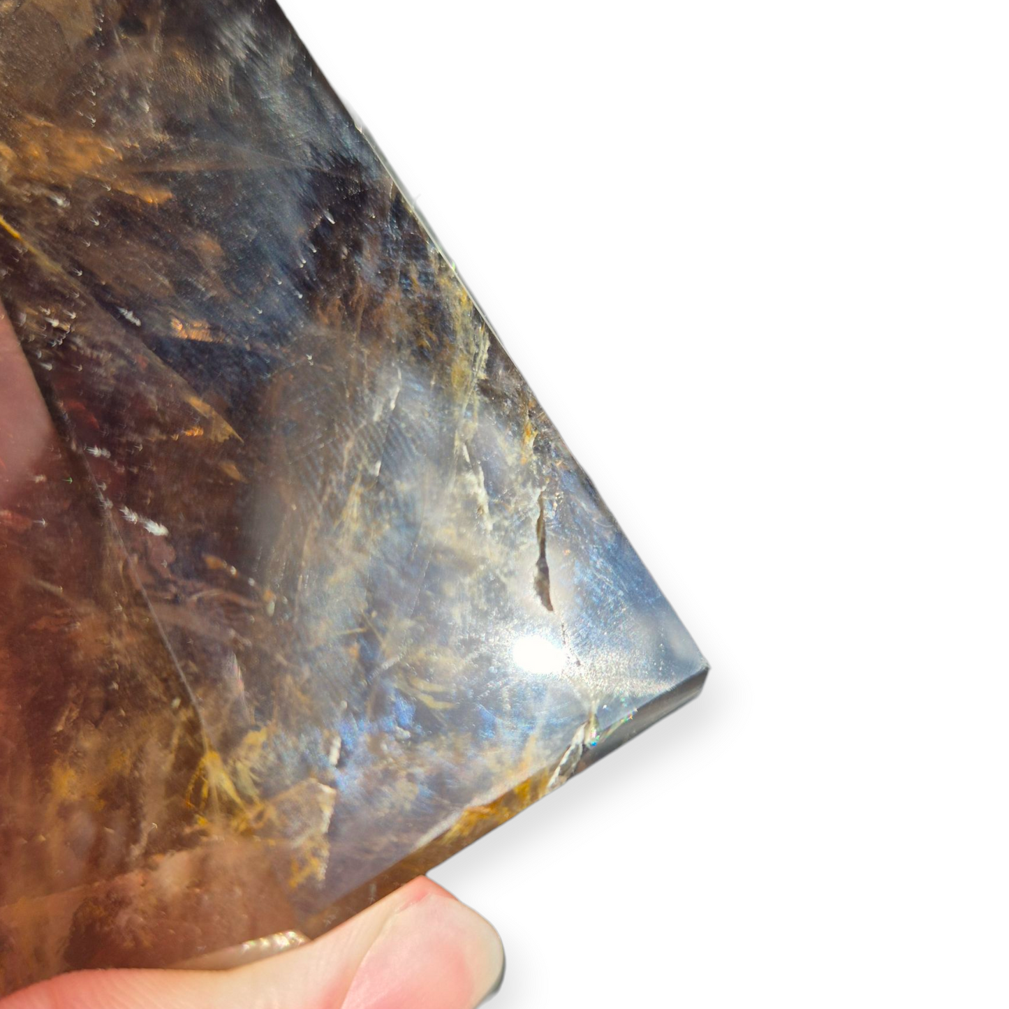 Crystals - Smoky Quartz Polished Generator/Tower