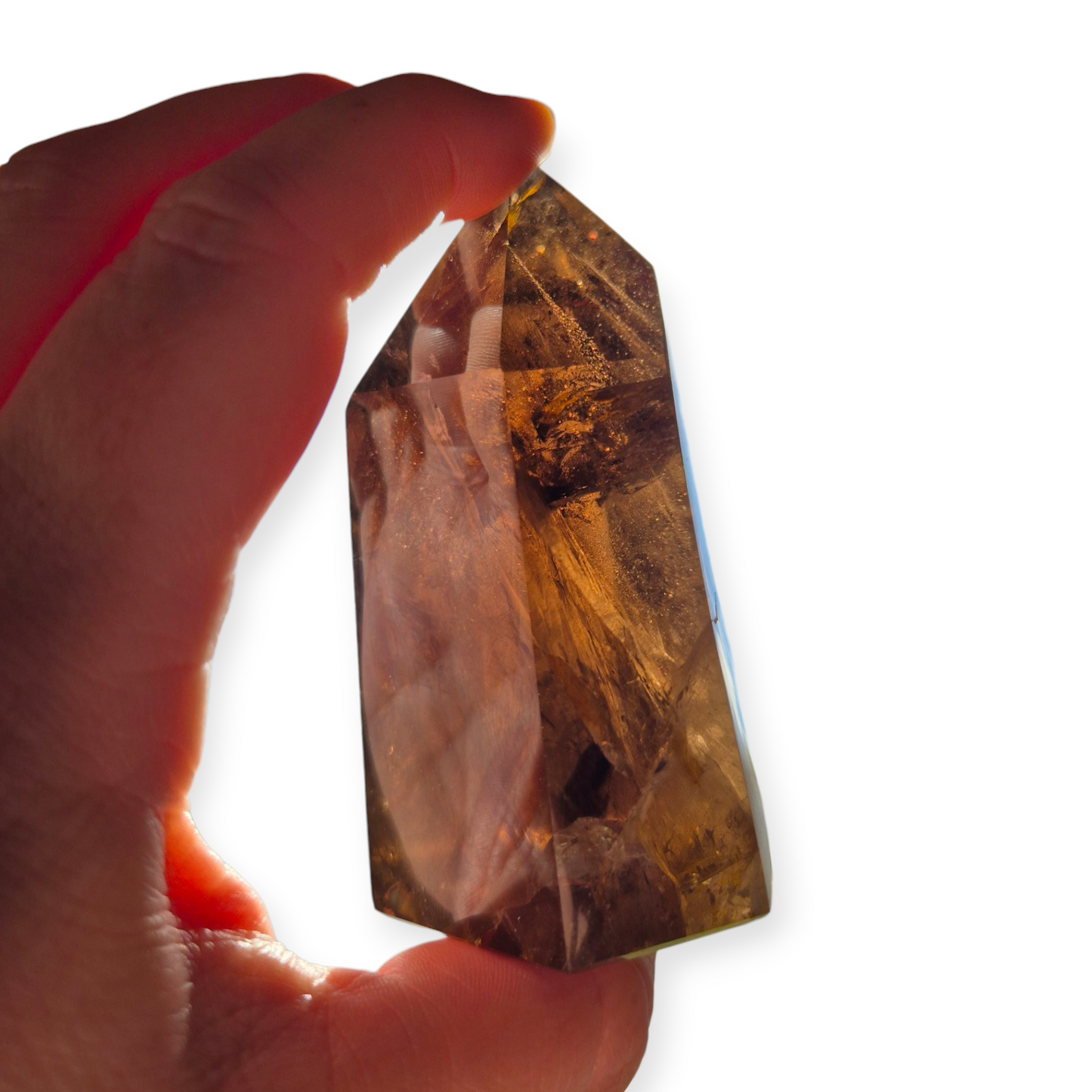 Crystals - Smoky Quartz Polished Generator/Tower