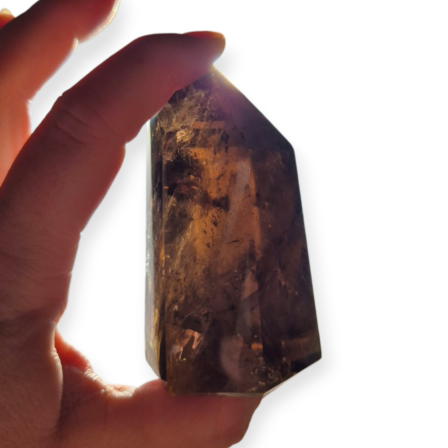 Crystals - Smoky Quartz Polished Generator/Tower