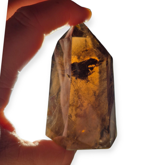 Crystals - Smoky Quartz Polished Generator/Tower