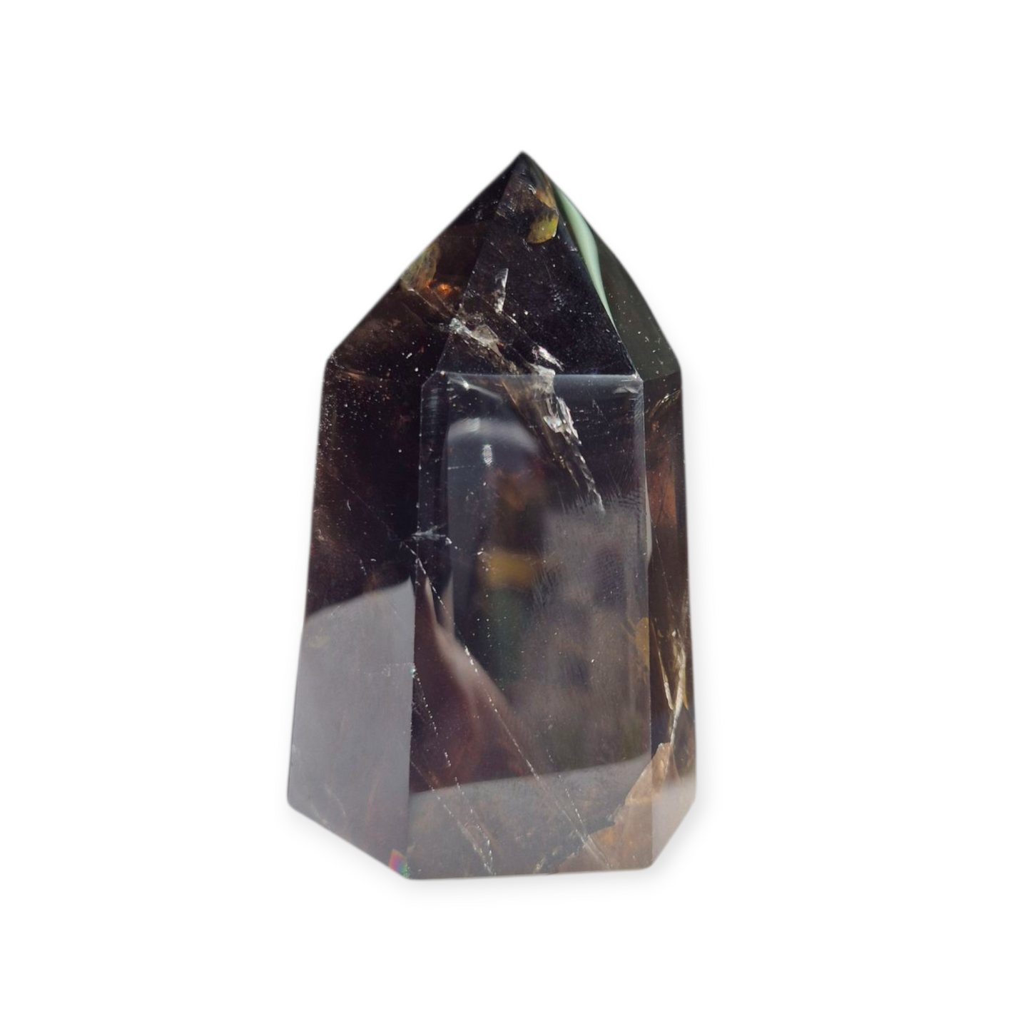 Crystals - Smoky Quartz Polished Generator/Tower