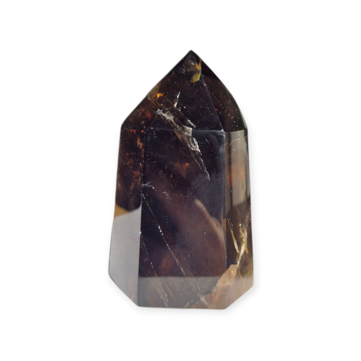 Crystals - Smoky Quartz Polished Generator/Tower