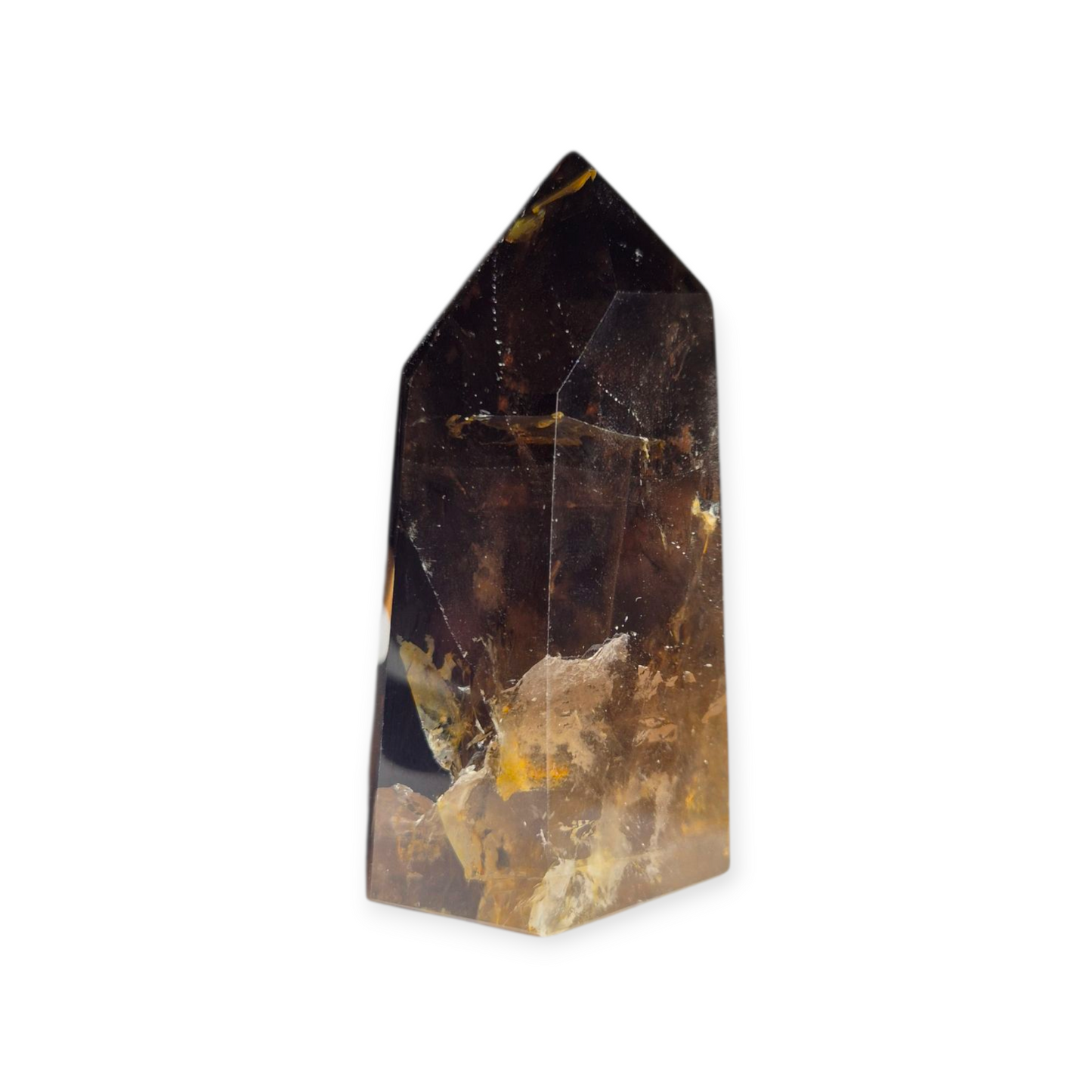 Crystals - Smoky Quartz Polished Generator/Tower