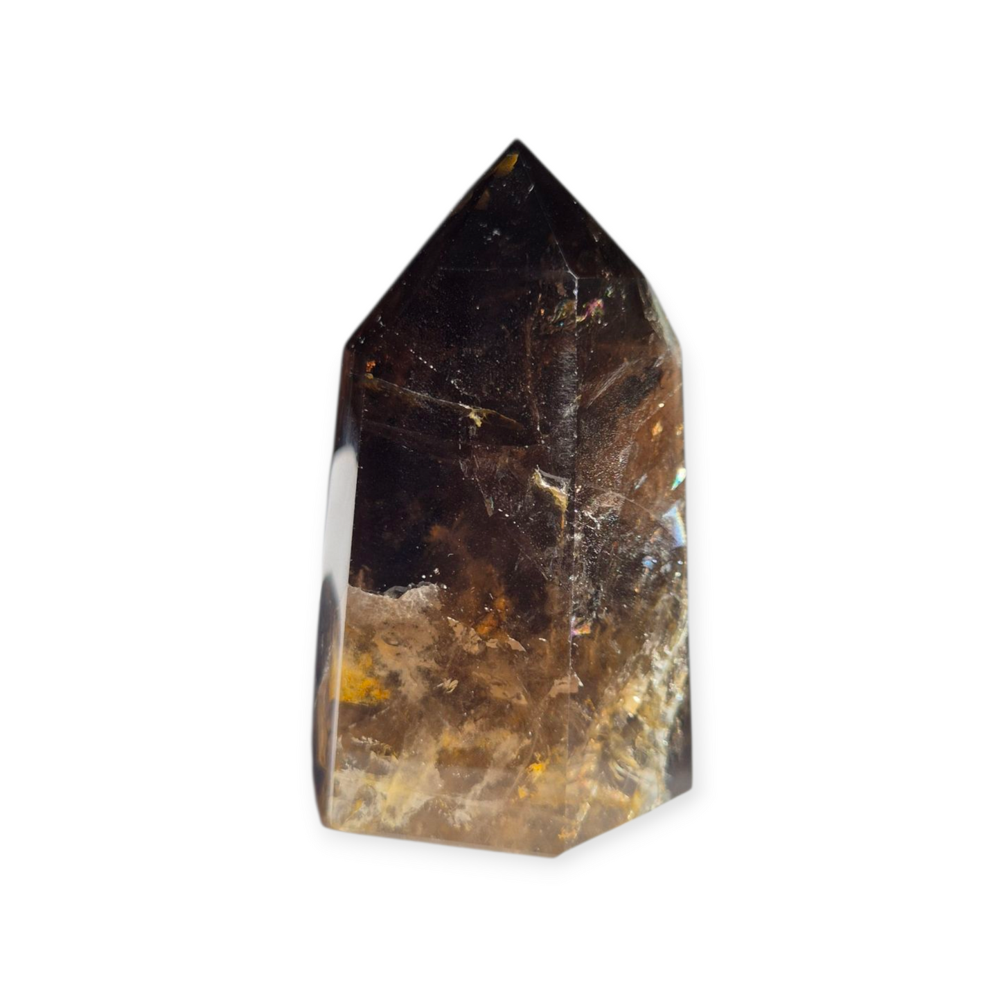 Crystals - Smoky Quartz Polished Generator/Tower