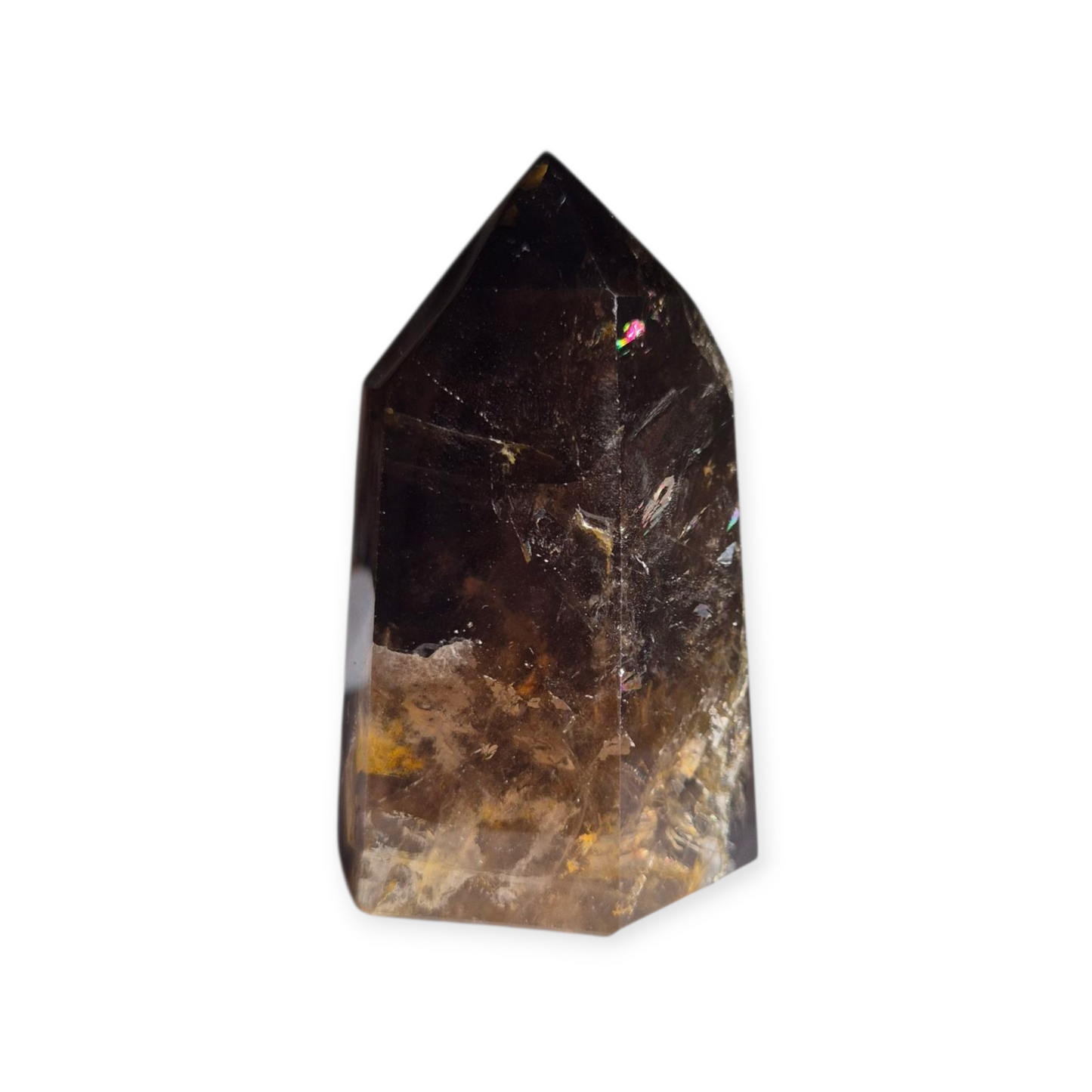 Crystals - Smoky Quartz Polished Generator/Tower