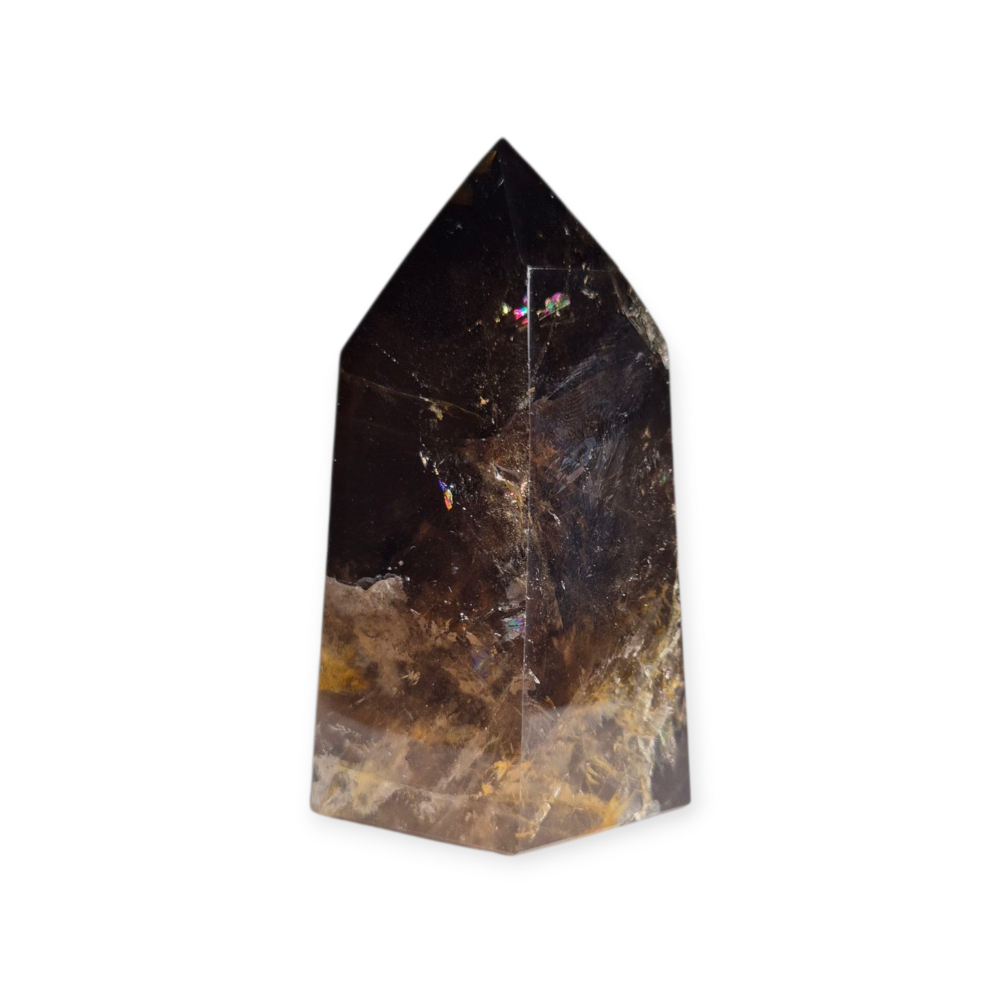 Crystals - Smoky Quartz Polished Generator/Tower