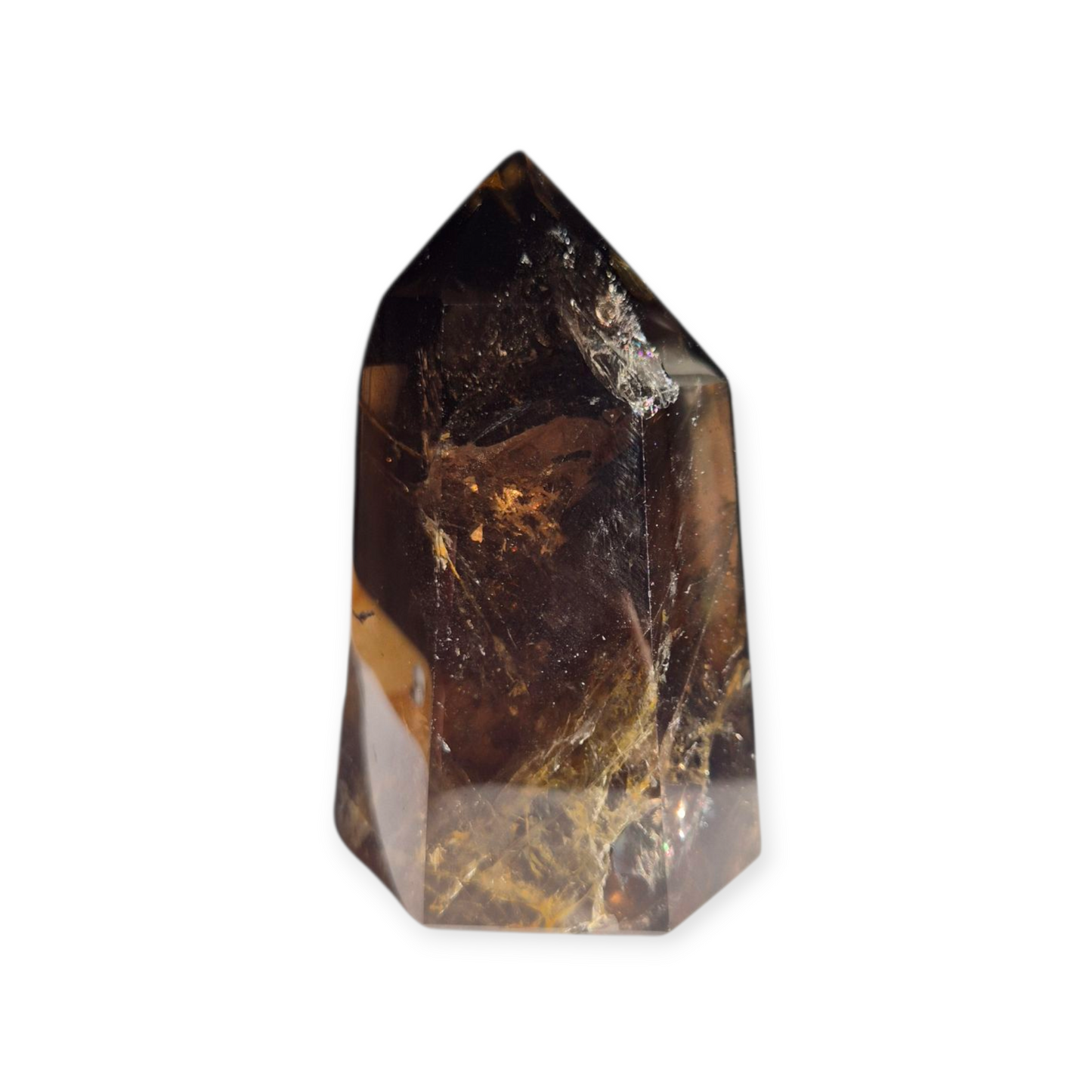Crystals - Smoky Quartz Polished Generator/Tower