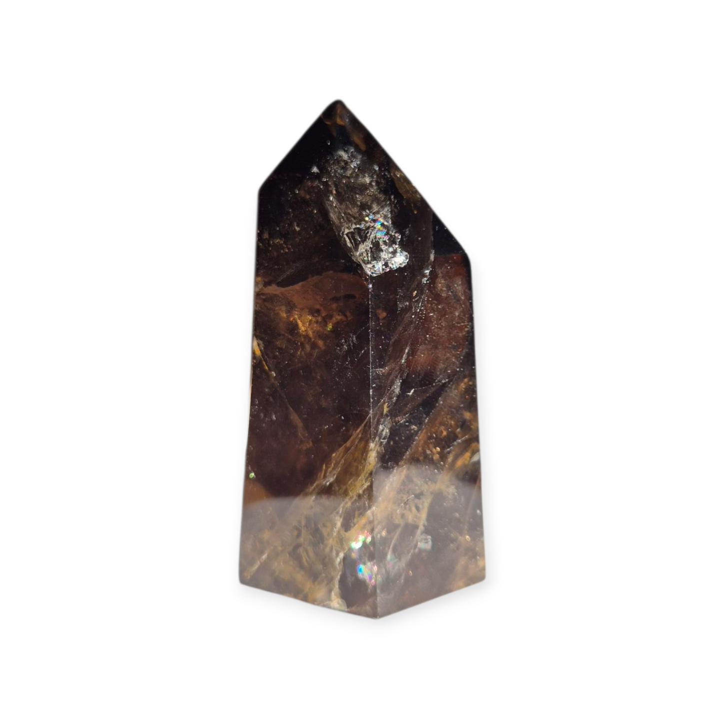 Crystals - Smoky Quartz Polished Generator/Tower