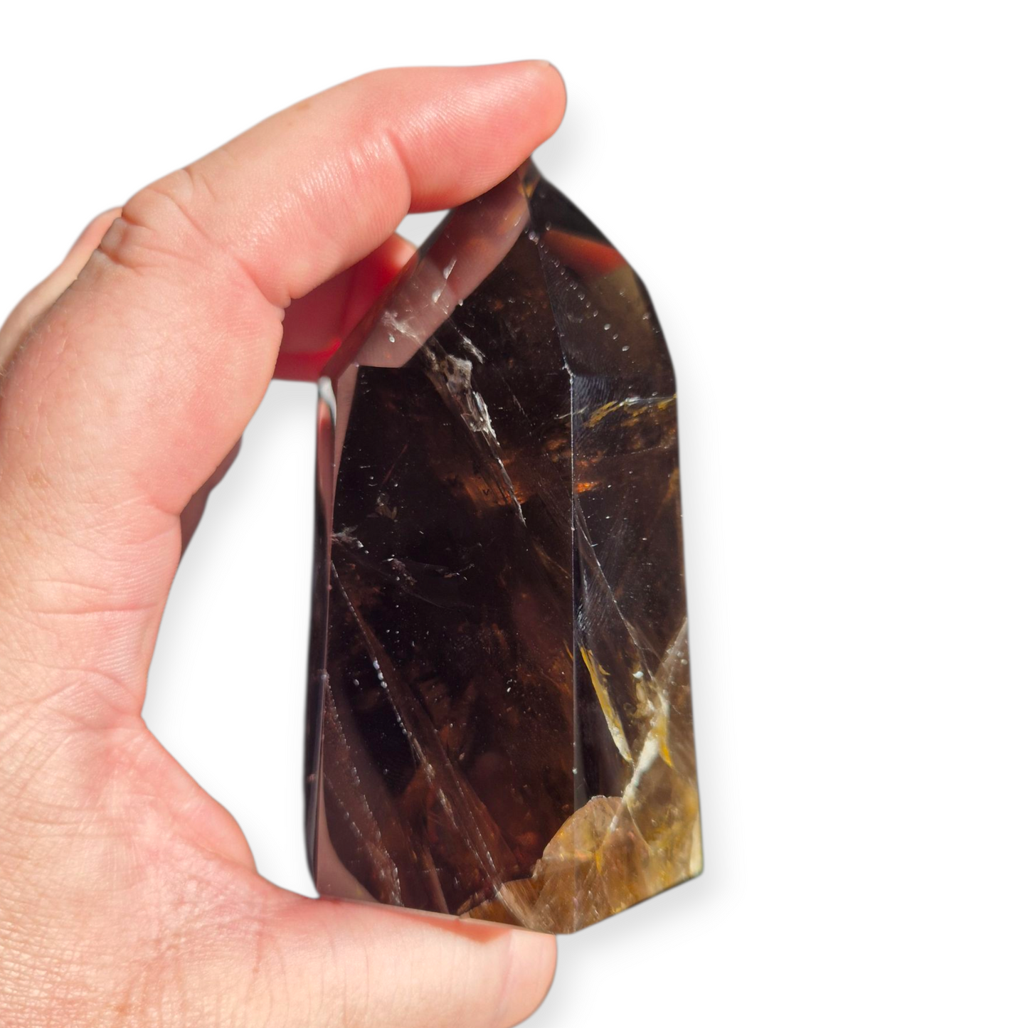 Crystals - Smoky Quartz Polished Generator/Tower