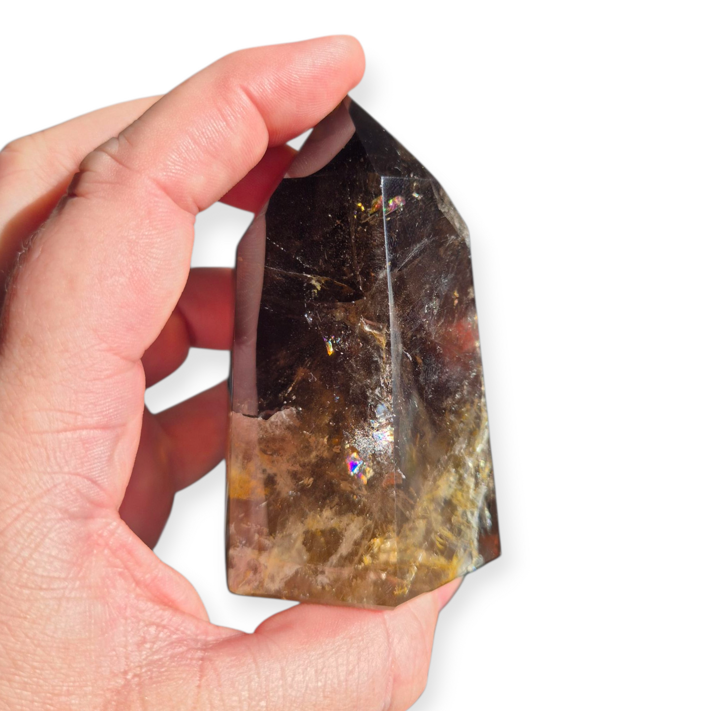 Crystals - Smoky Quartz Polished Generator/Tower