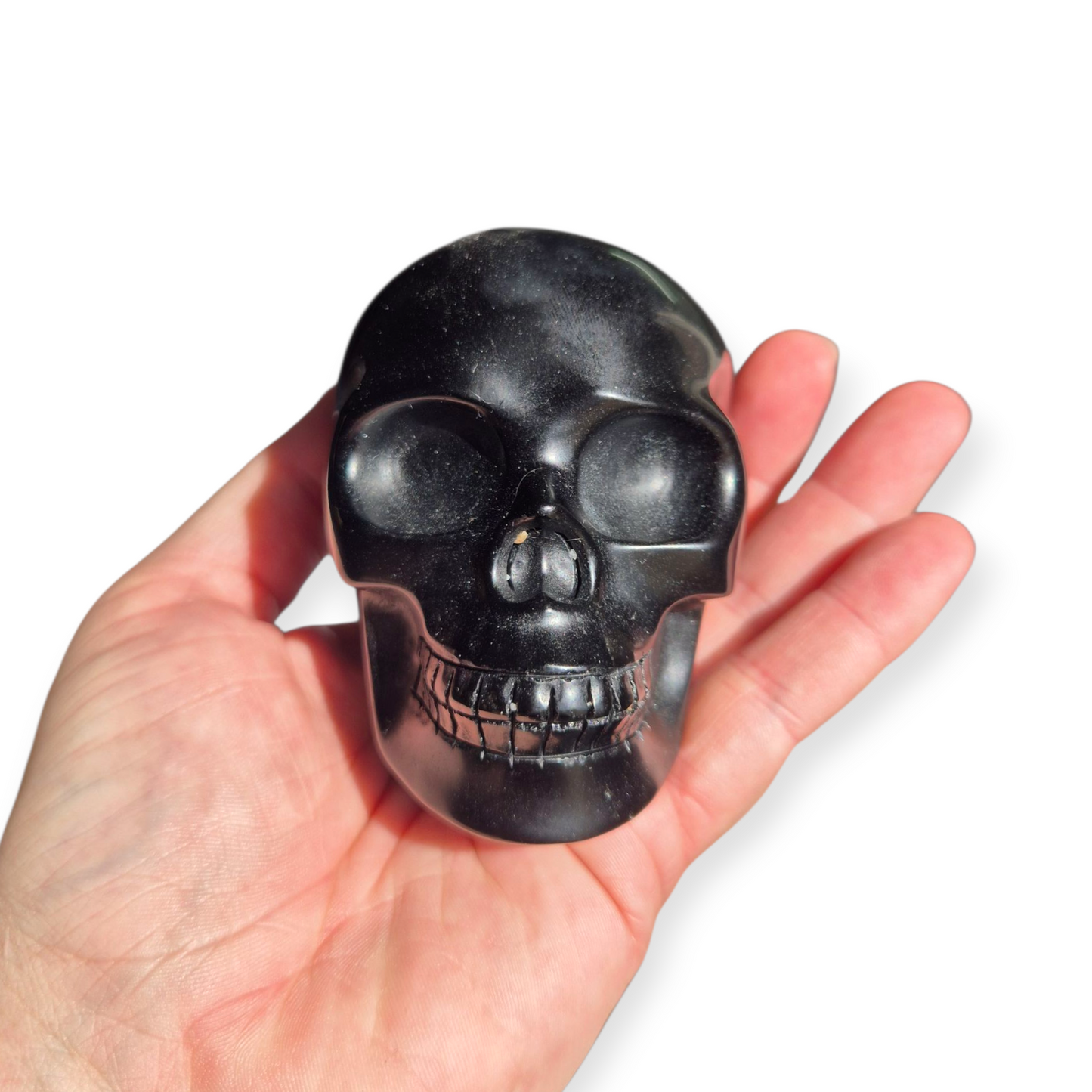 Crystals - Gold Sheen Obsidian Skull