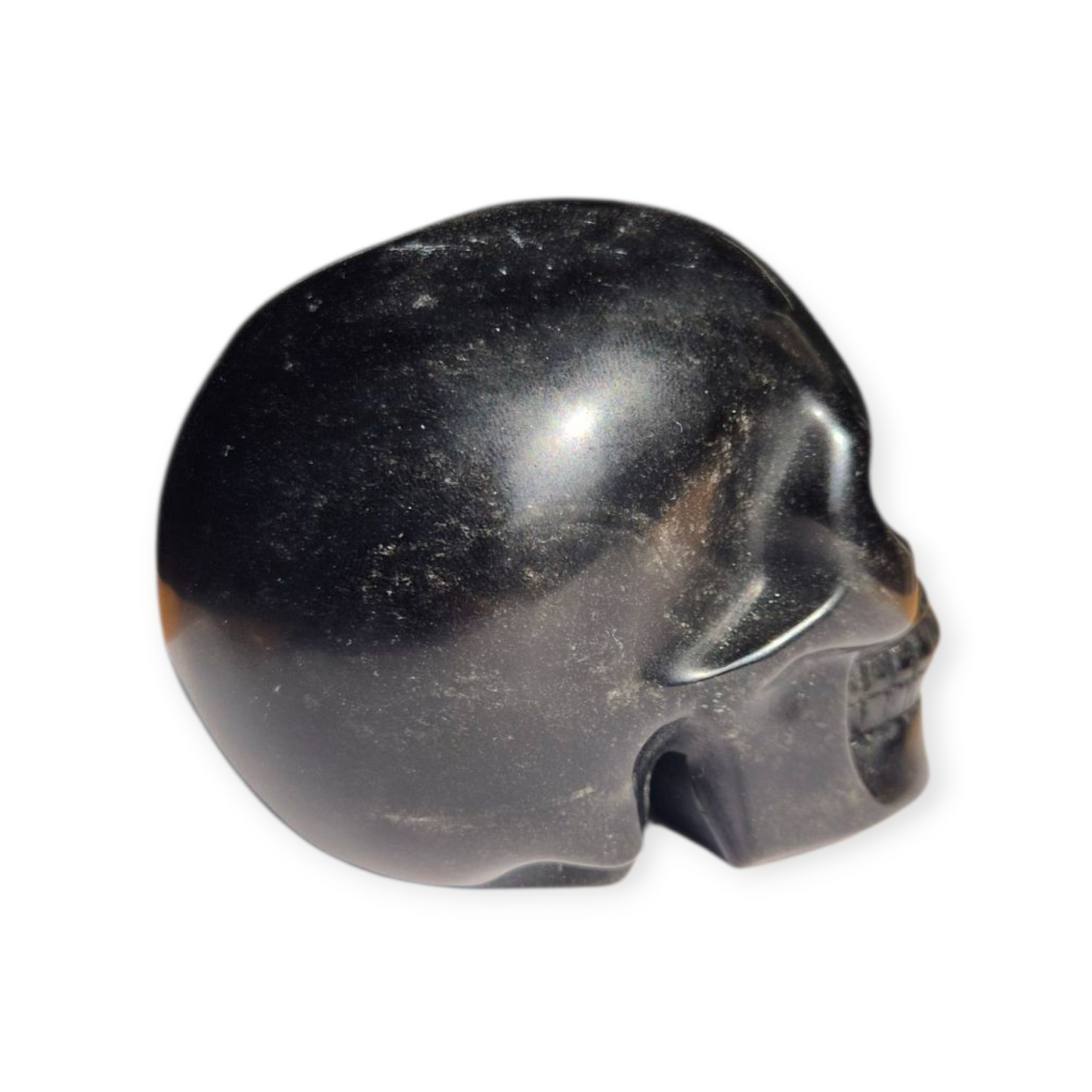 Crystals - Gold Sheen Obsidian Skull