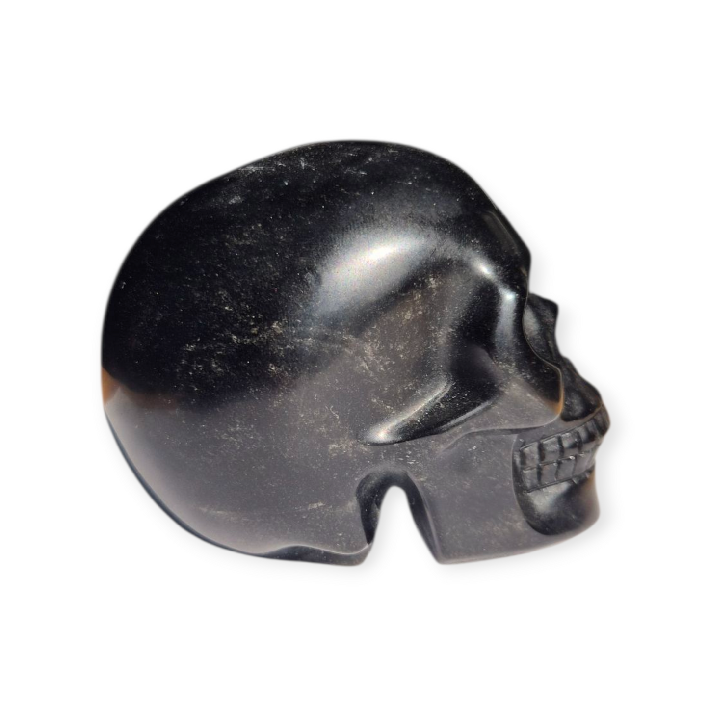 Crystals - Gold Sheen Obsidian Skull