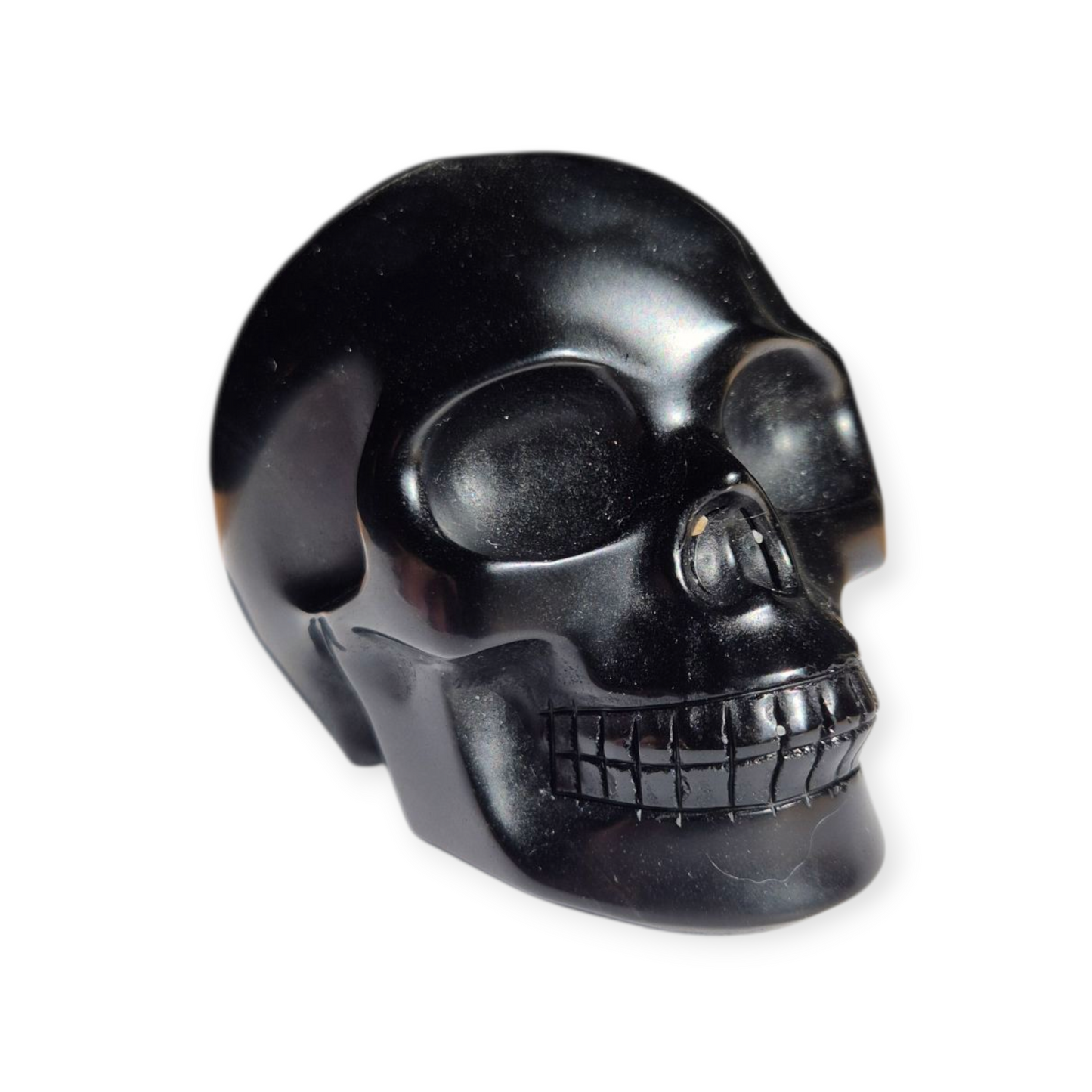 Crystals - Gold Sheen Obsidian Skull