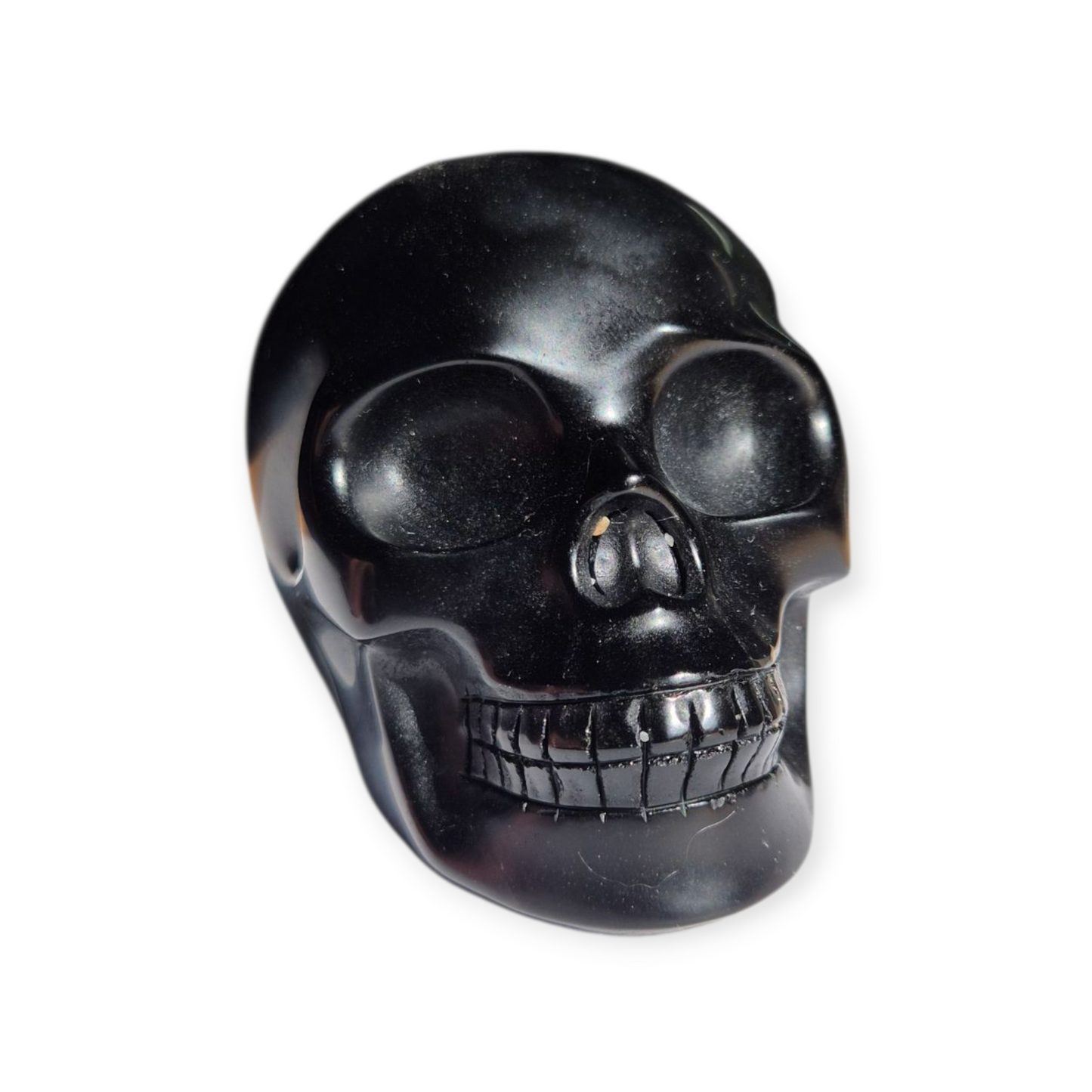 Crystals - Gold Sheen Obsidian Skull